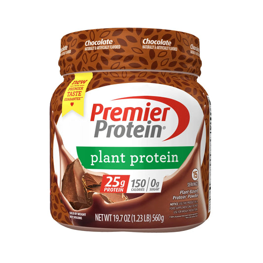 Premier Protein Powder Plant Protein, Chocolate, 25g Plant-Based Protein, 0g Sugar Premier ProteinAU supplements