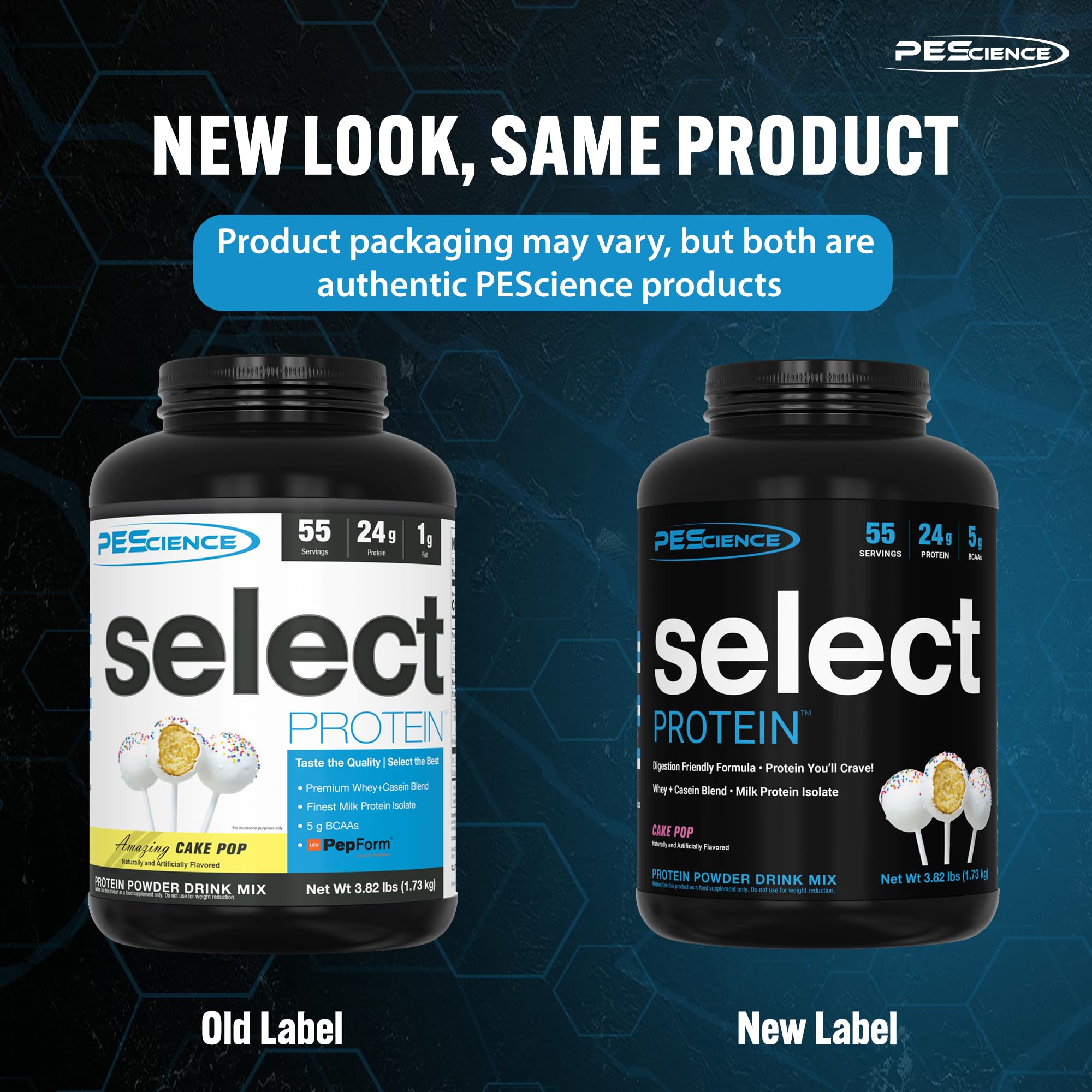 PEScience Select Low Carb Protein Powder, Cake Pop, 27 Serving, Keto Friendly PEScience Au supplements