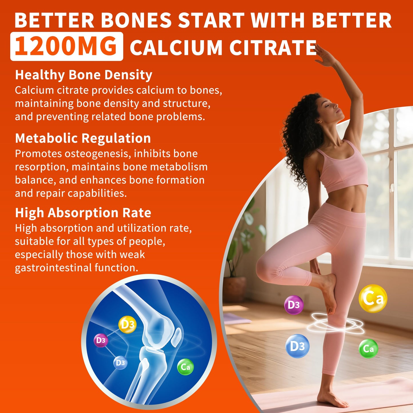 (2 Pack) Calcium Citrate 1200 mg with Vitamin D3 Gummies for Women & Men,Calcium Supplements for Bone & Teeth Support,High Absorption - Easy to Digest, HudetexUS supplements