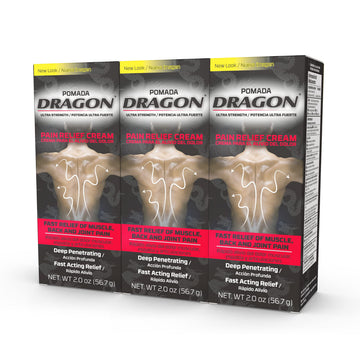Dragon - Ultra Strength Pain Relief Cream for Muscle, Back and Joint Pain Cream, 2 Ounce (Pack of 3) Dragon Au supplements
