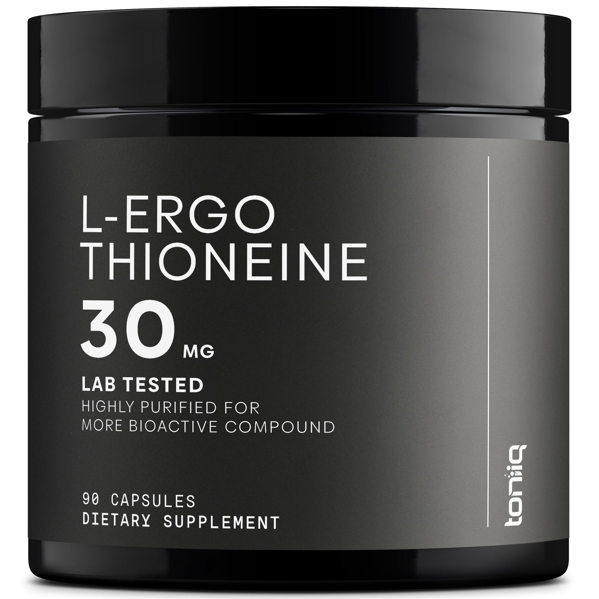Ergothioneine with Clinically Studied MitoPrime® - High Potency 30mg with 98% Purity - Fermentation-Based L Ergothioneine Supplement - Longevity and Immune Support - Third-Party Tested, 90 Capsules Toniiq Au supplements