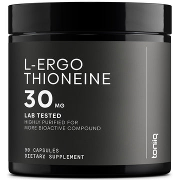 Ergothioneine with Clinically Studied MitoPrime® - High Potency 30mg with 98% Purity - Fermentation-Based L Ergothioneine Supplement - Longevity and Immune Support - Third-Party Tested, 90 Capsules Toniiq Au supplements