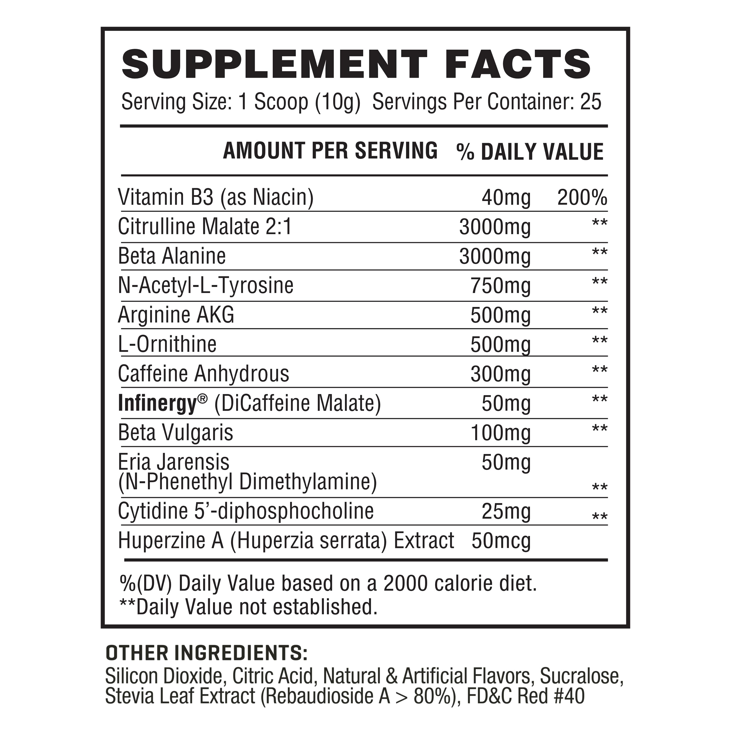 PWR Labz Pre Workout - Pump · Focus · Energy · L-Citrulline, L-Tyrosine, Agmatine, Alpha GPC PWR Labz LLC Au supplements