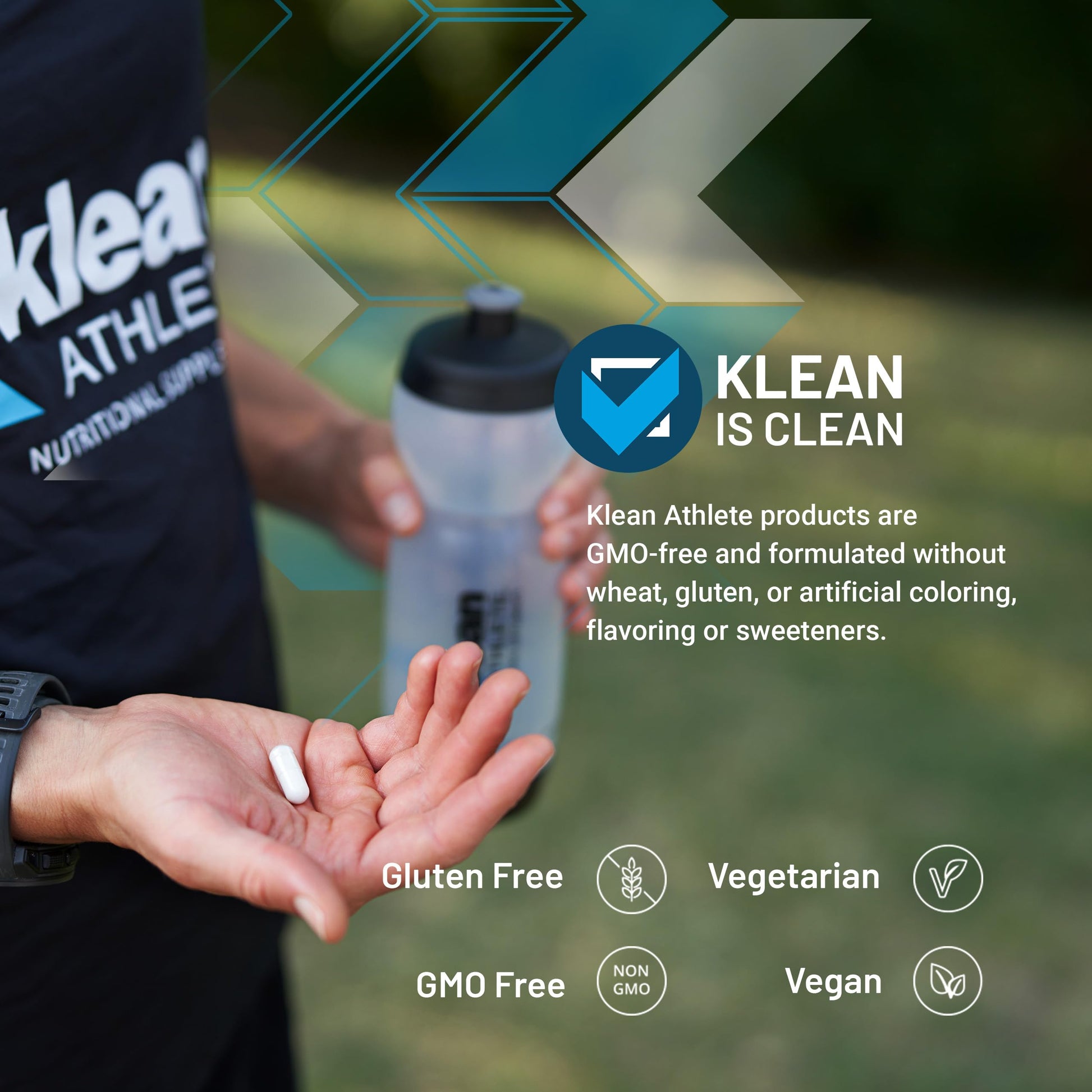 Klean Athlete Klean Ashwagandha - for Occasional Stress - Supports Adaptations to Training* - Adaptogen Blend - Vegan & Non GMO - 60 Capsules Klean Athlete Au supplements