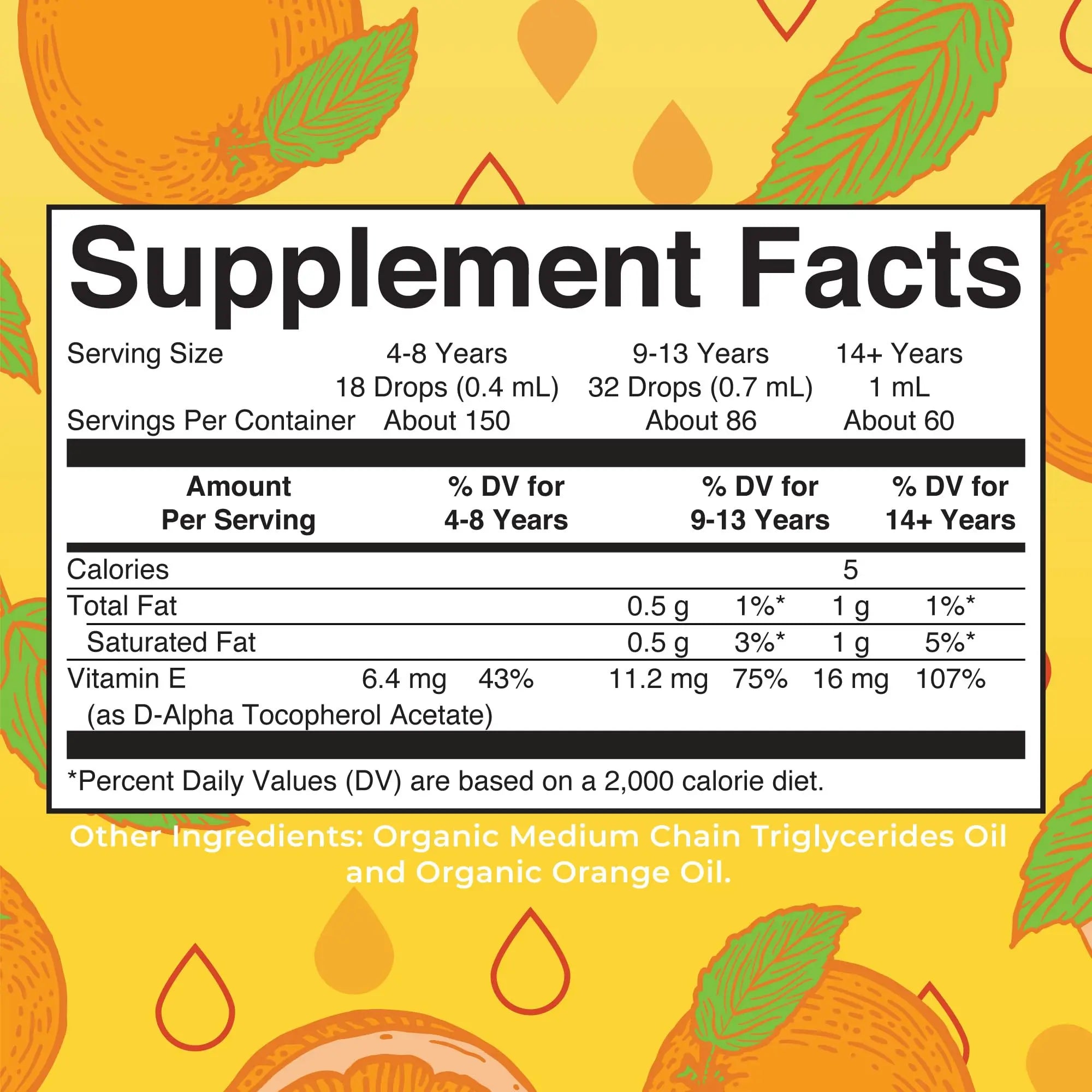 MaryRuth Organics USDA Vitamin E Liquid Drops 2 Month Supply | Bone and Joint Health | Cognitive Health for Adults and Kids | Sugar Free, Vegan, Non-GMO, Gluten Free | 2 Ounces MARYRUTH'S Au supplements