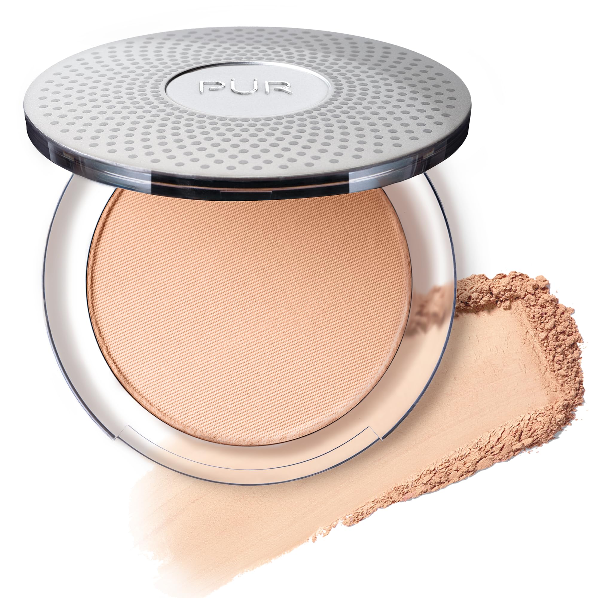 PUR Beauty 4-in-1 Pressed Mineral Makeup Powder Foundation with SPF 15 - Concealer & Finishing Compact Pressed Powder for Face - Buildable Medium to Full Coverage Foundation Powder (Blush Medium) PÜR MINERALS Au supplements
