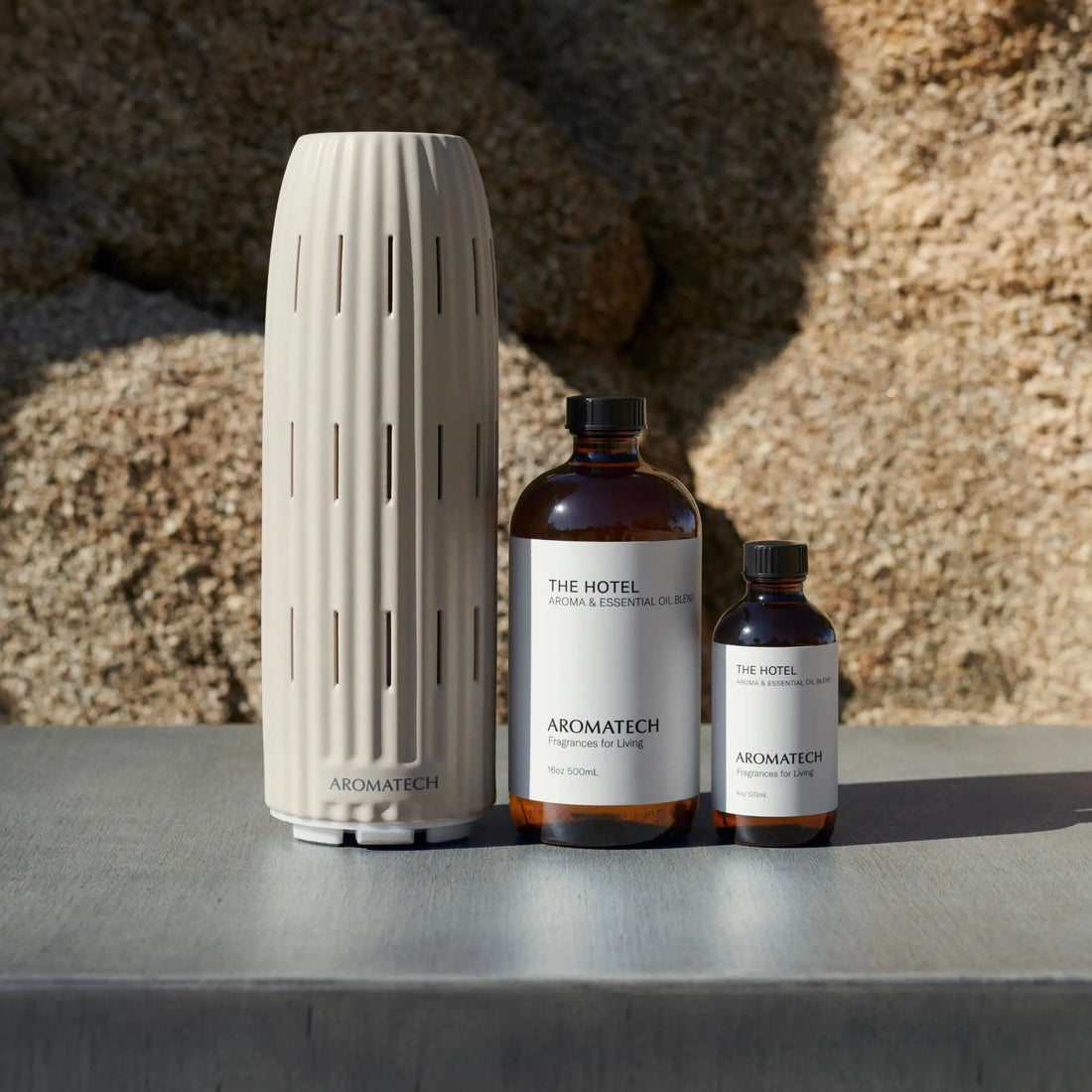 AromaTech Ambience Essential Oil Diffuser - Sand AromaTech uk supplements