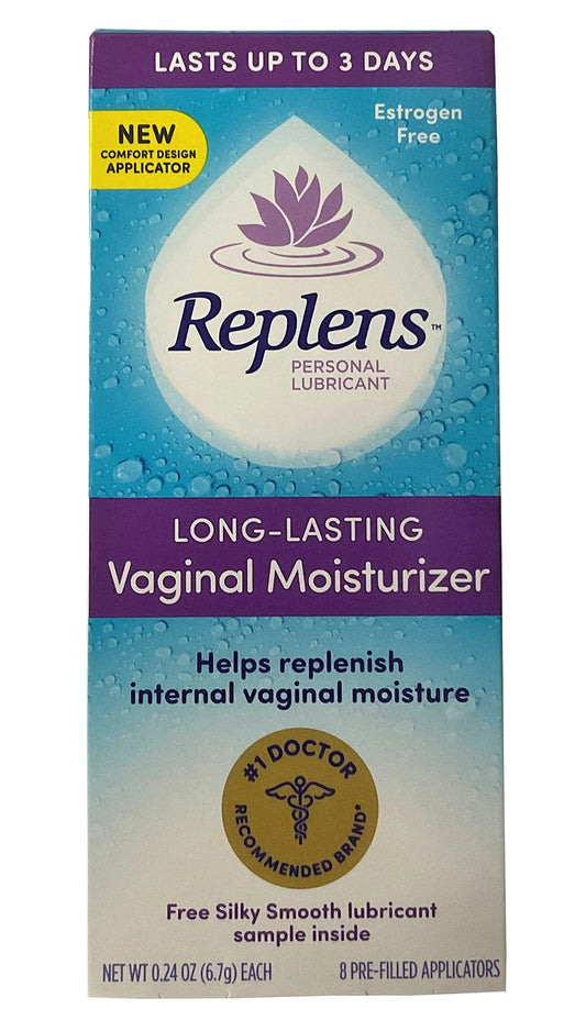 Replens Long-Lasting Vaginal Moisturizer -8 Count (Pack of 3) ReplensAU supplements