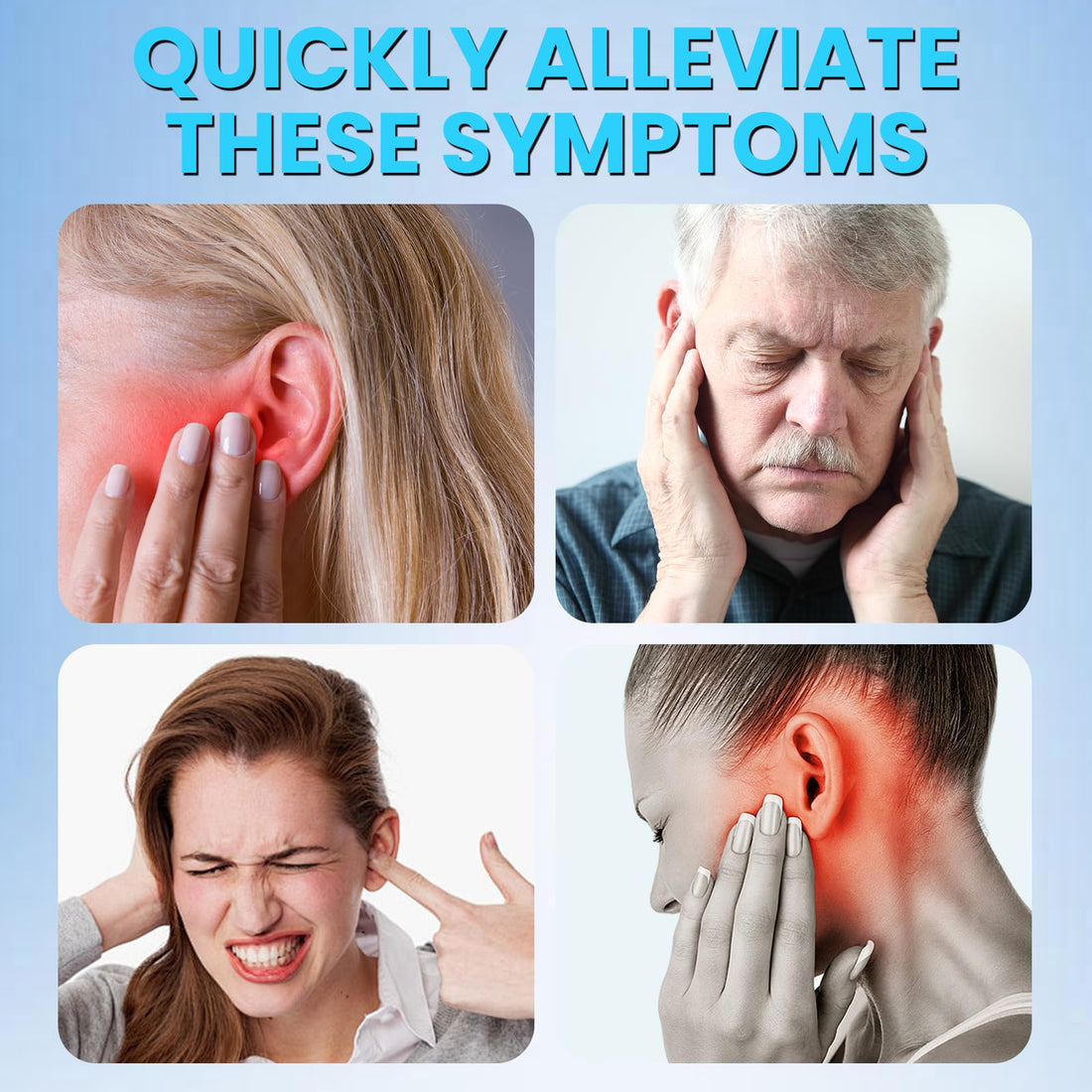 Migraine & Ear Pressure Relief Device | Tension Headache, Ear Ache & Airplane Pressure Relief | Drug-Free Migraine Relief Products Gift for Sufferers（Gray） Unalakleet Au supplements
