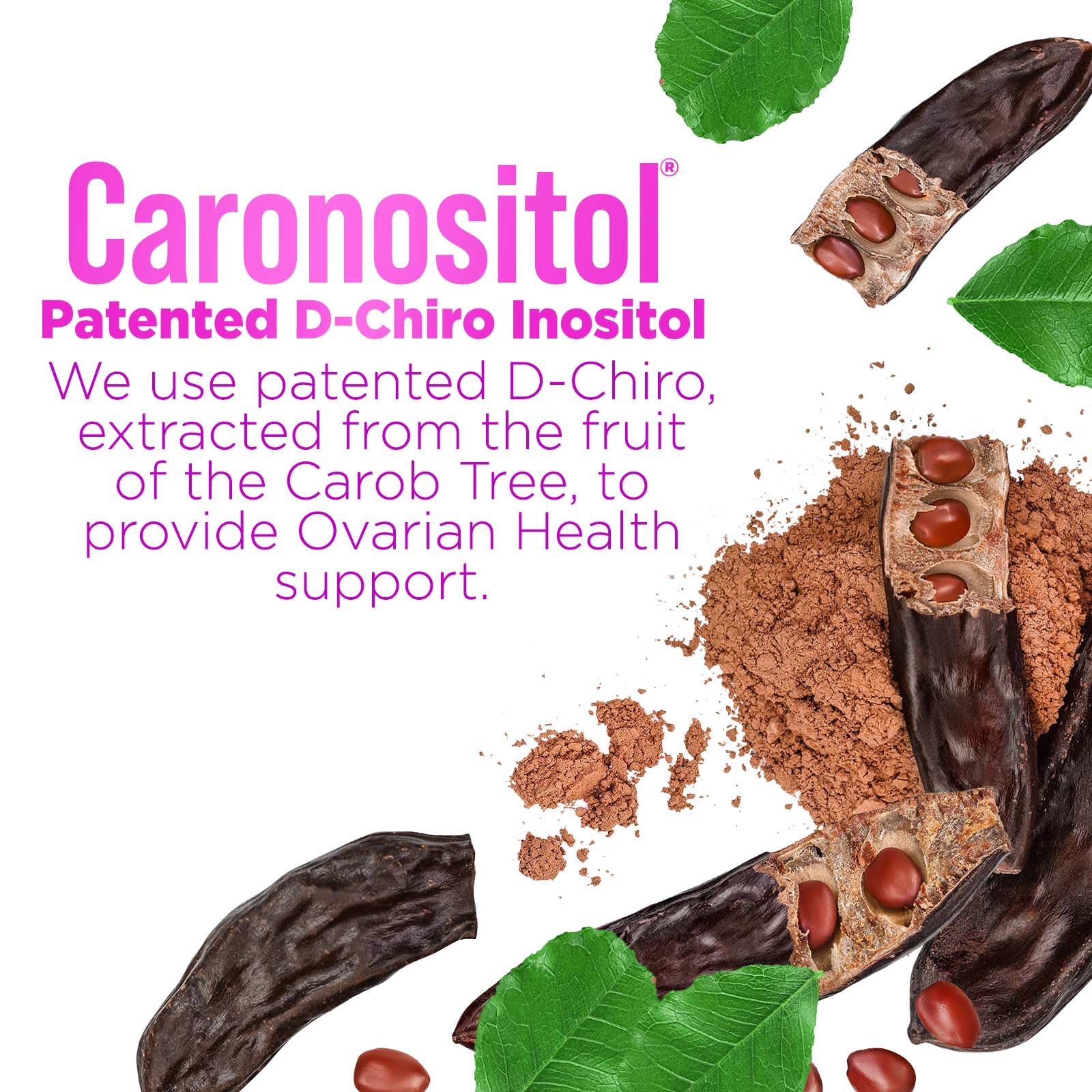 Myo-Inositol & D-Chiro Inositol Blend - 30 Day Supply, Premium 40:1 Ratio, Hormone Sup Nature's Glow Au supplements