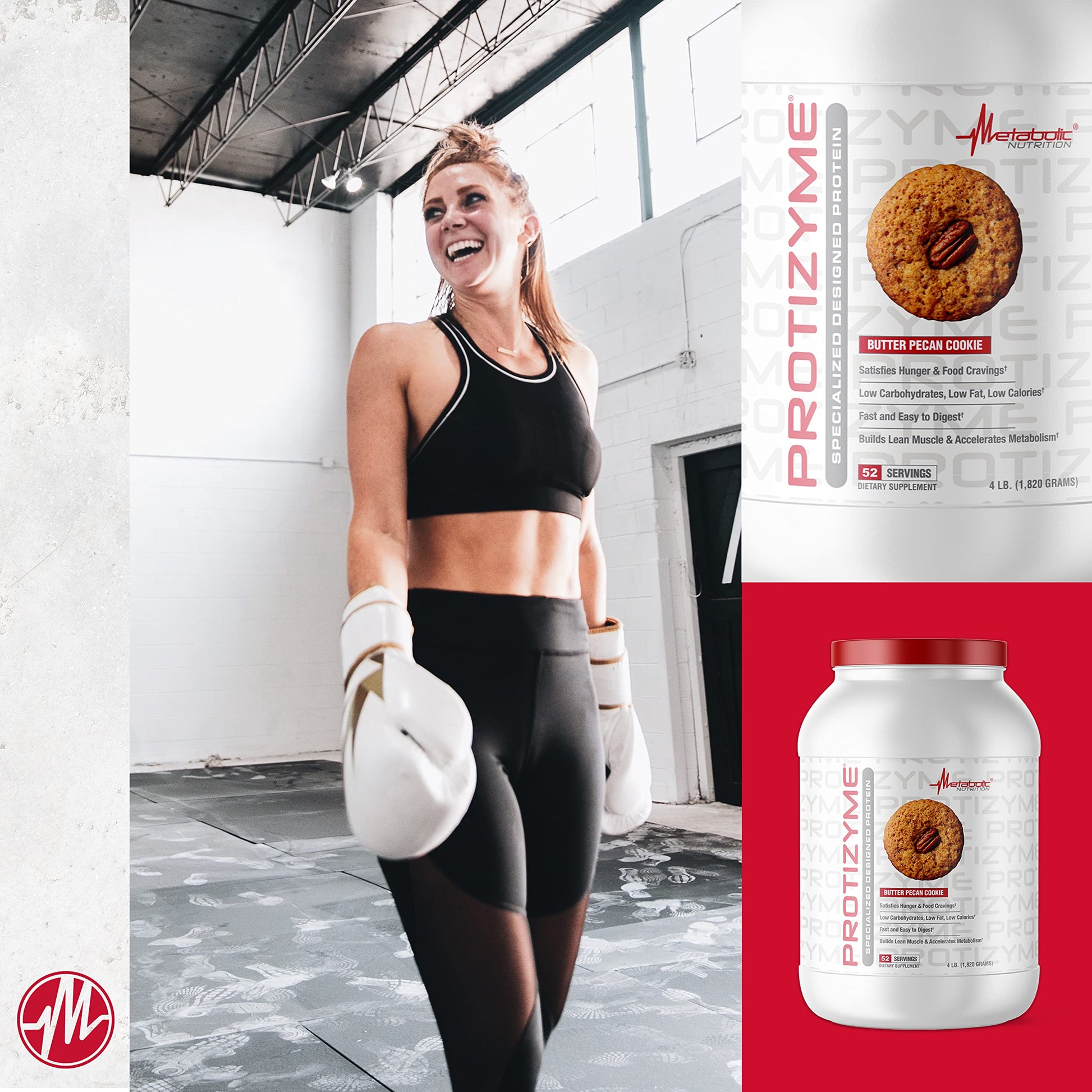 Metabolic Nutrition, Protizyme, 100% Whey Protein Powder, High Protein, Low Carb Metabolic Nutrition Au supplements