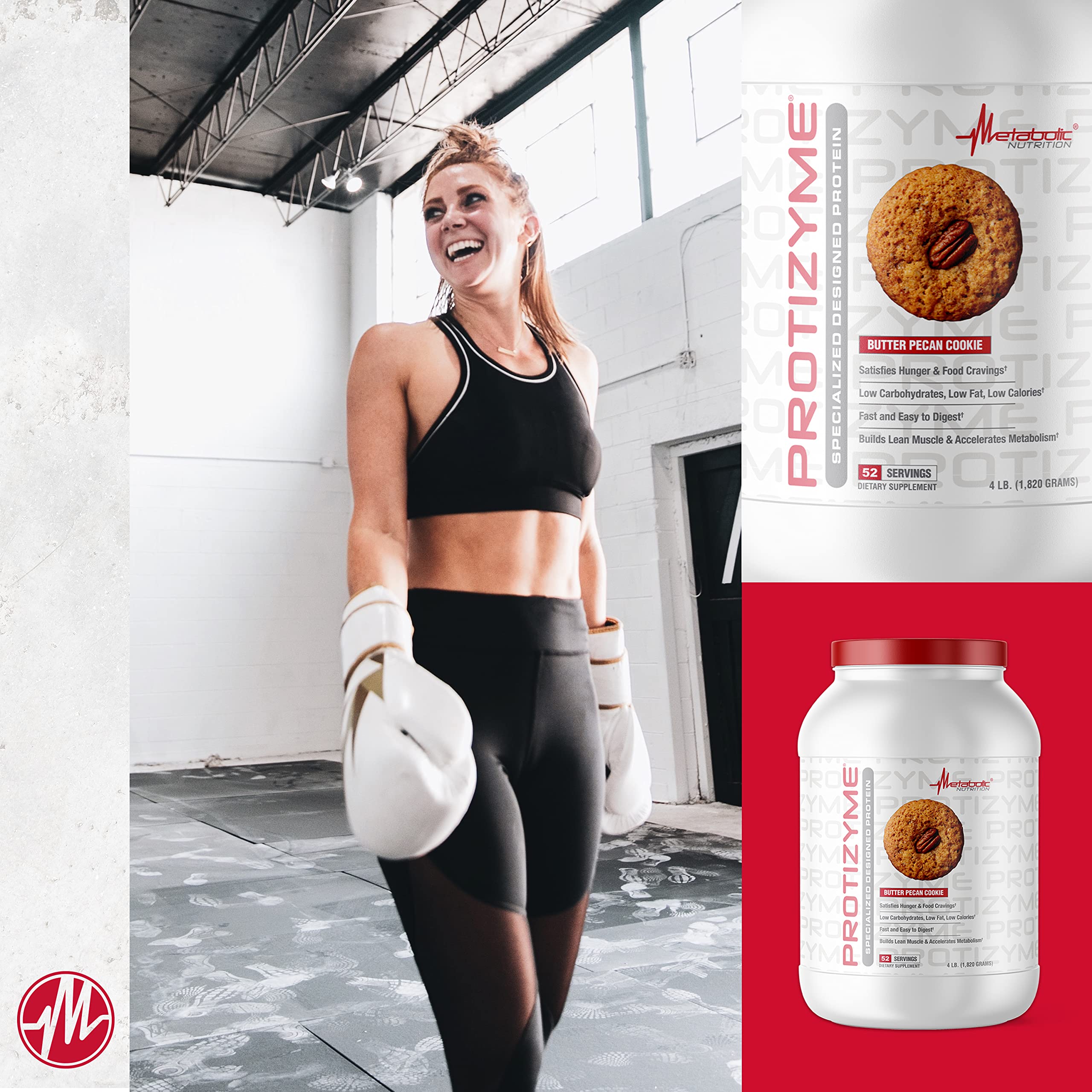 Metabolic Nutrition, Protizyme, 100% Whey Protein Powder, High Protein, Low Carb Metabolic Nutrition Au supplements