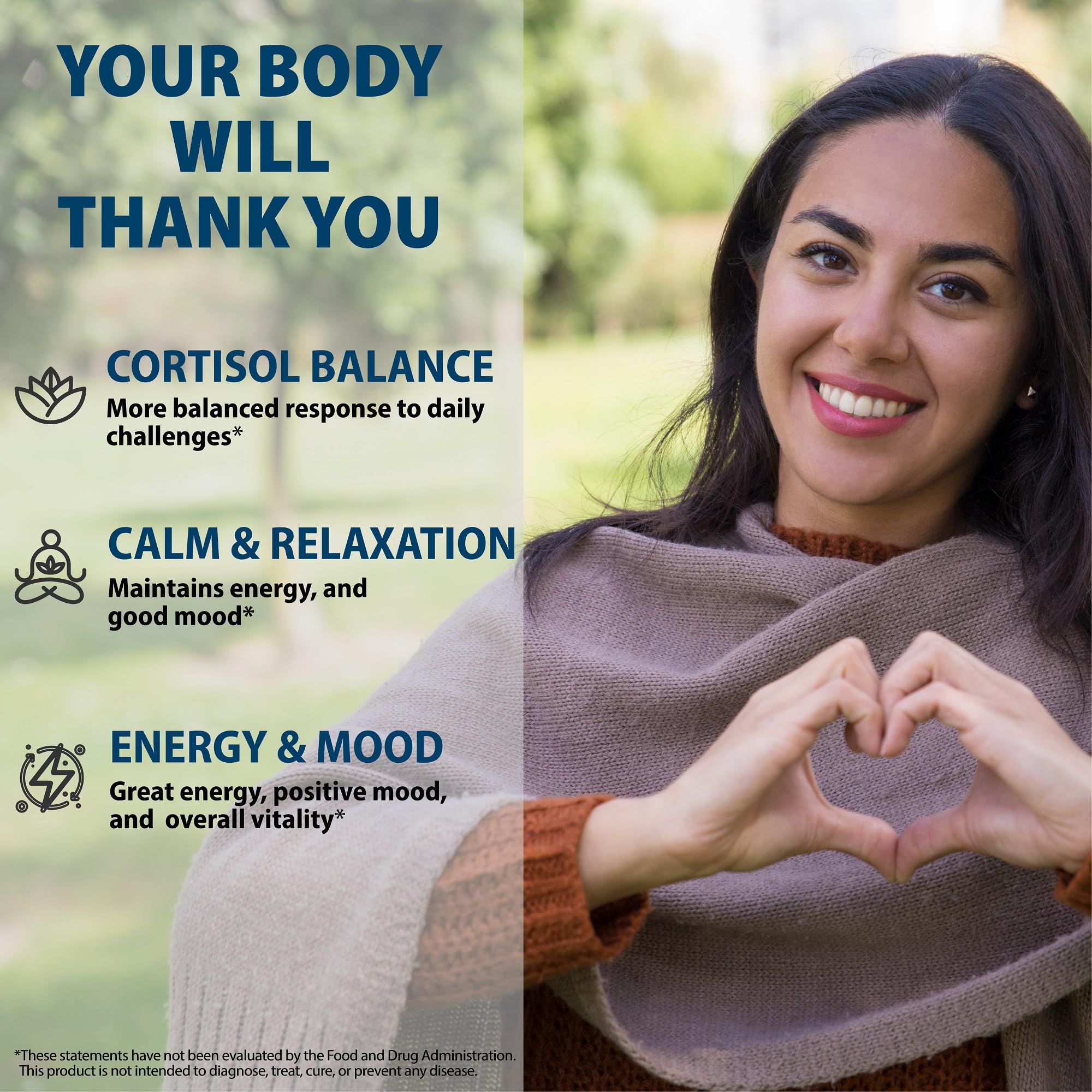 StrongVit Cortisol Supplements for Women and Men with Magnesium, Ashwagandha & L-Theanine. High Cortisol Reducer, Manager, Detox, Lower and Control. Sleep Support & Stress Relief, USA StrongVit Au supplements