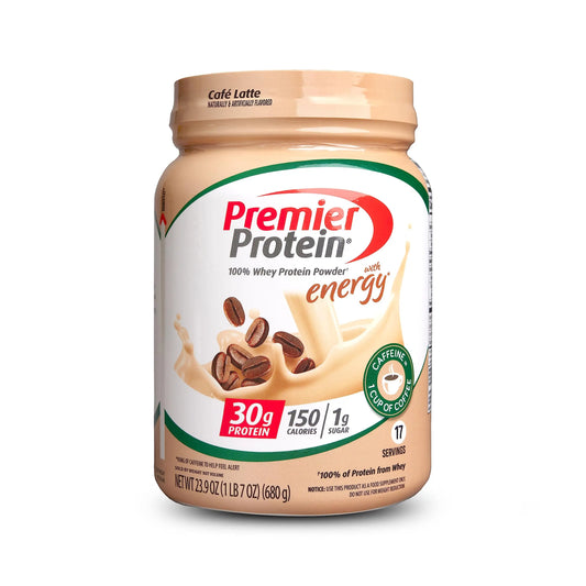 Premier Protein Powder, Cafe Latte , 30g Protein, 1g Sugar, 100% Whey Protein Premier ProteinAU supplements