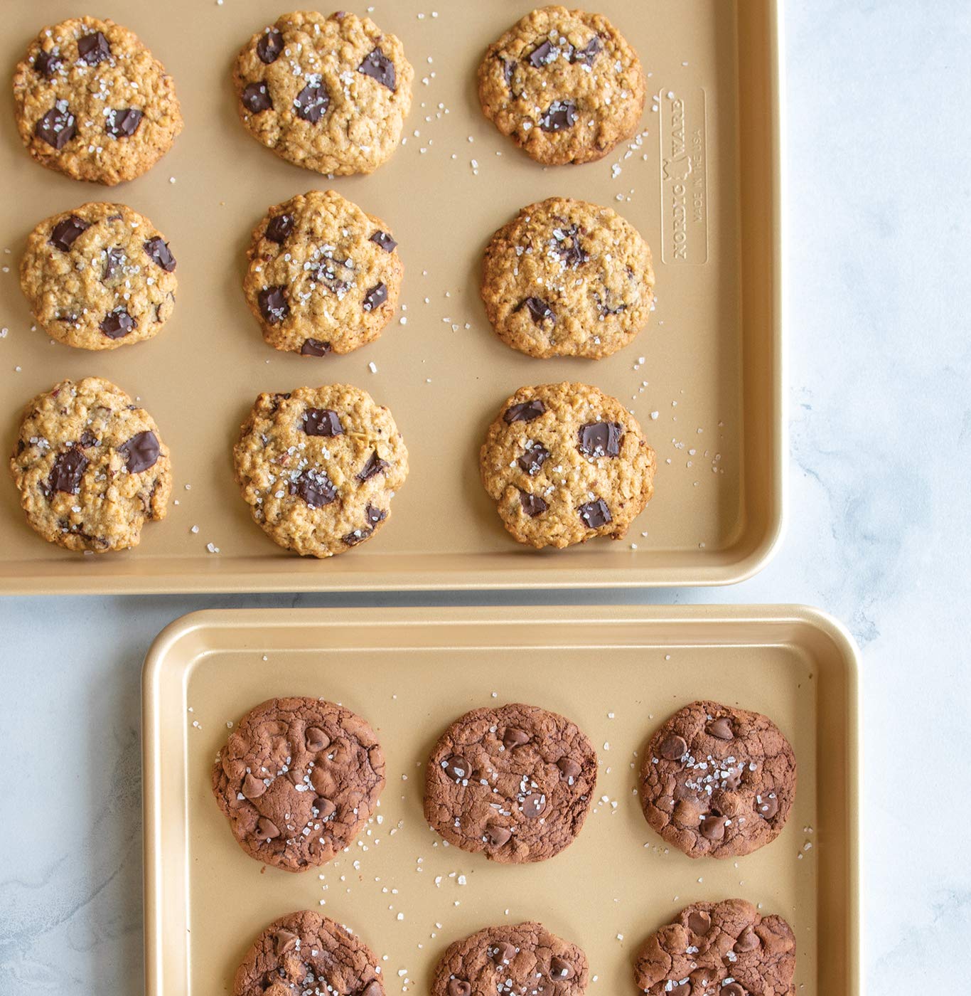 Nordic Ware 43182 Half Sheet Naturals Aluminum Nonstick, 2-Pack Nordic Ware Au supplements