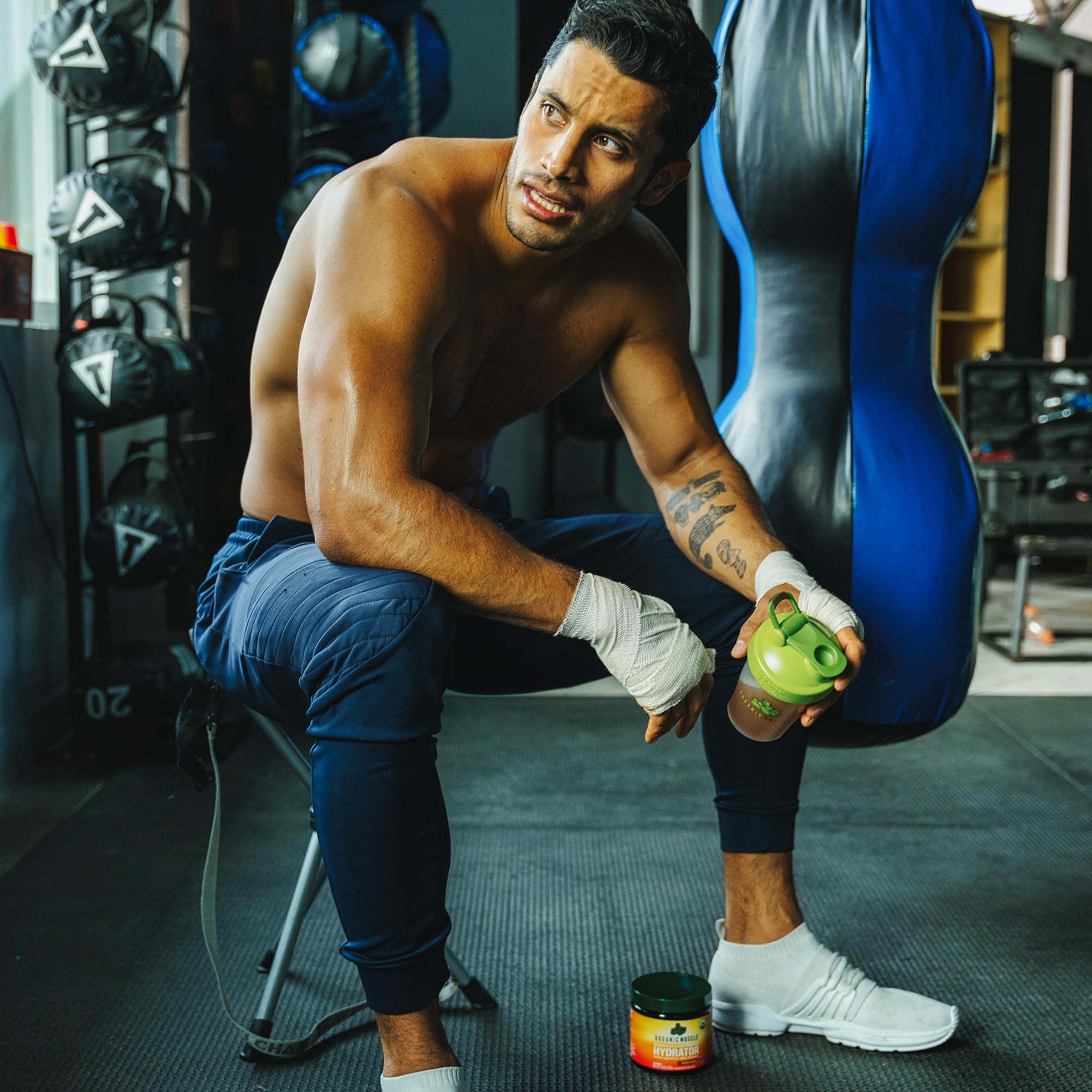 Organic Muscle Hydrator | Natural Electrolyte Powder for Peak Performance & Recovery - Watermelon Flavor, 20 Servings Organic Muscle Au supplements