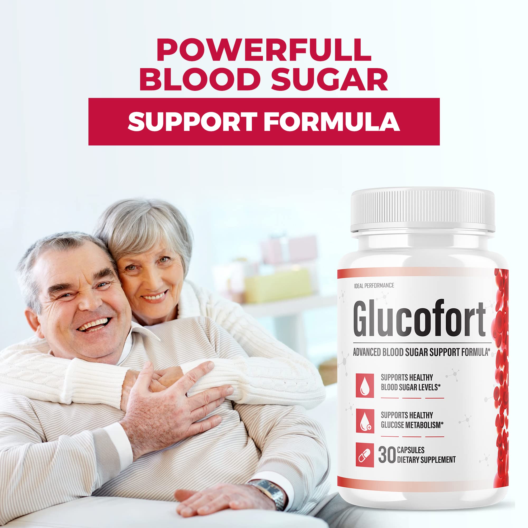 IDEAL PERFORMANCE (Official) Glucofort Supplement Support Formula (3 Pack) IDEAL PERFORMANCE Au supplements