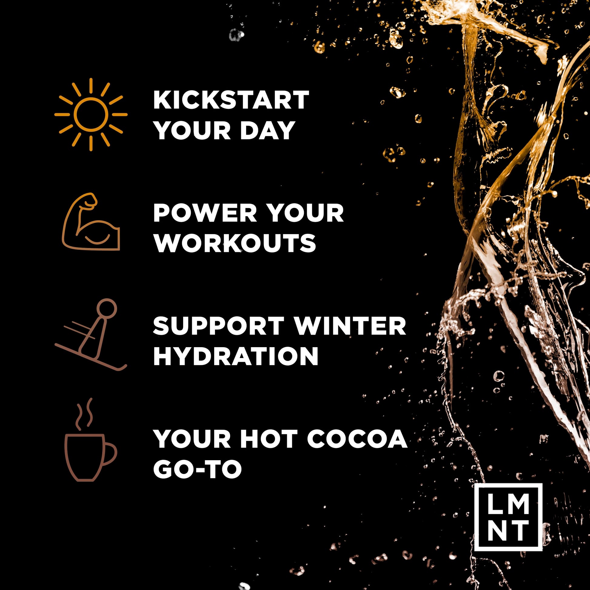 LMNT Hot Chocolate and Coffee Mixer - Chocolate Caramel Salt Electrolytes | No Sugar Drink LMNT Au supplements