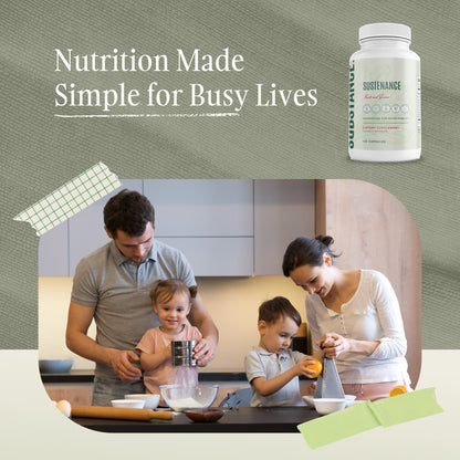 SUBSTANCE. - Nature's Sustenance Daily Greens, Daily Fruit and Veggies Supplement - Enhance Energy, Mental Clarity - Fruits and Vegetables Supplements - US Made, Vegan-Friendly - 30 Servings. SUBSTANCE.Au supplements