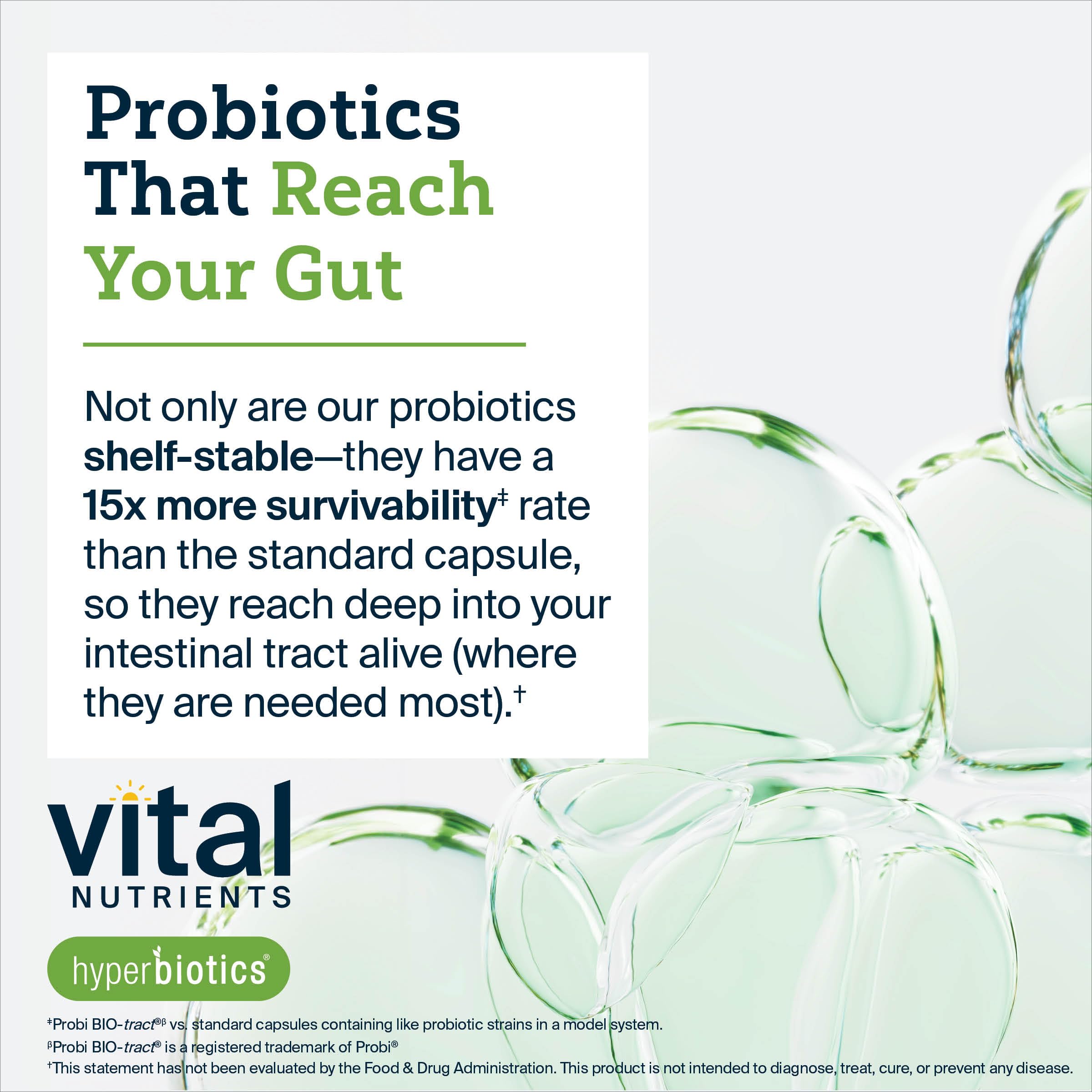 Hyperbiotics Vital Nutrients IBS Probiotic | Reduce Symptoms of IBS* | Clinically Studied Vegan probiotic for IBS Relief from Bloating, Gas, Diarrhea, & Abdominal Discomfort* | 30 Capsules Hyperbiotics Au supplements