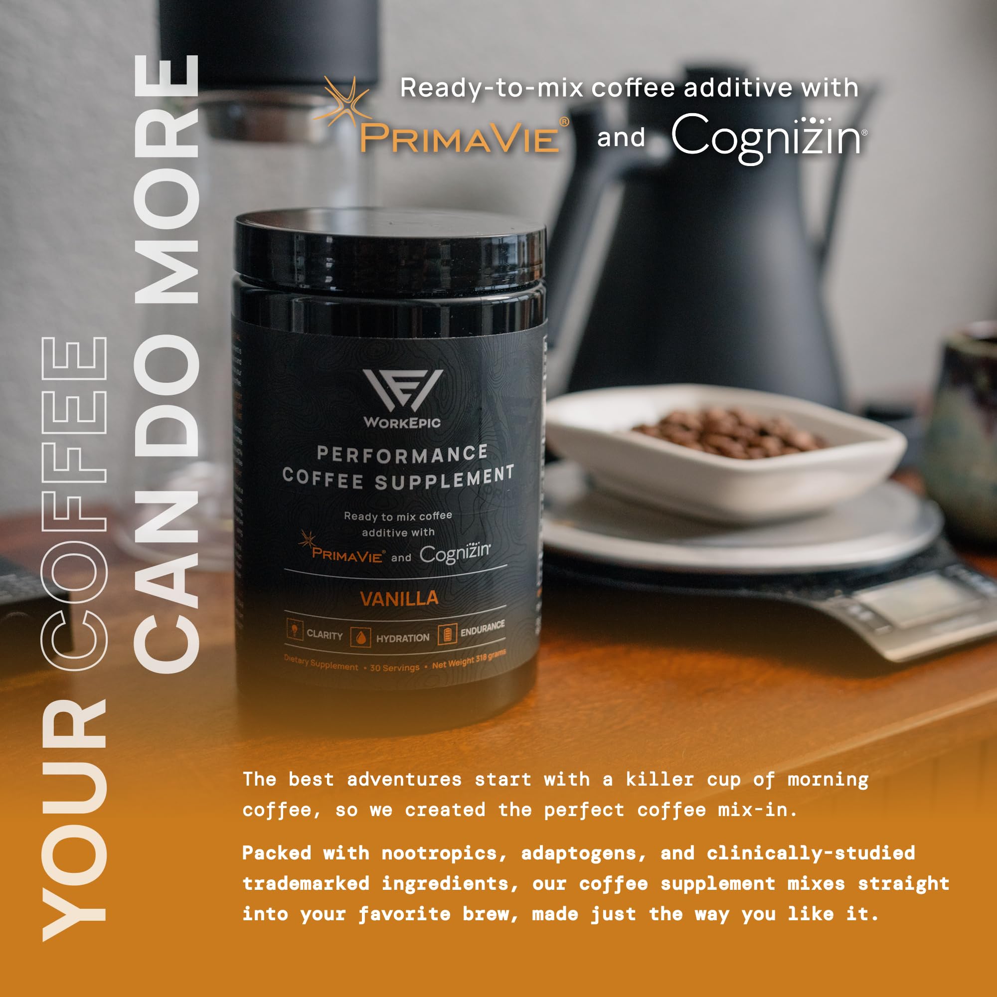 WorkEpic Performance Coffee Supplement WorkEpic Au supplements