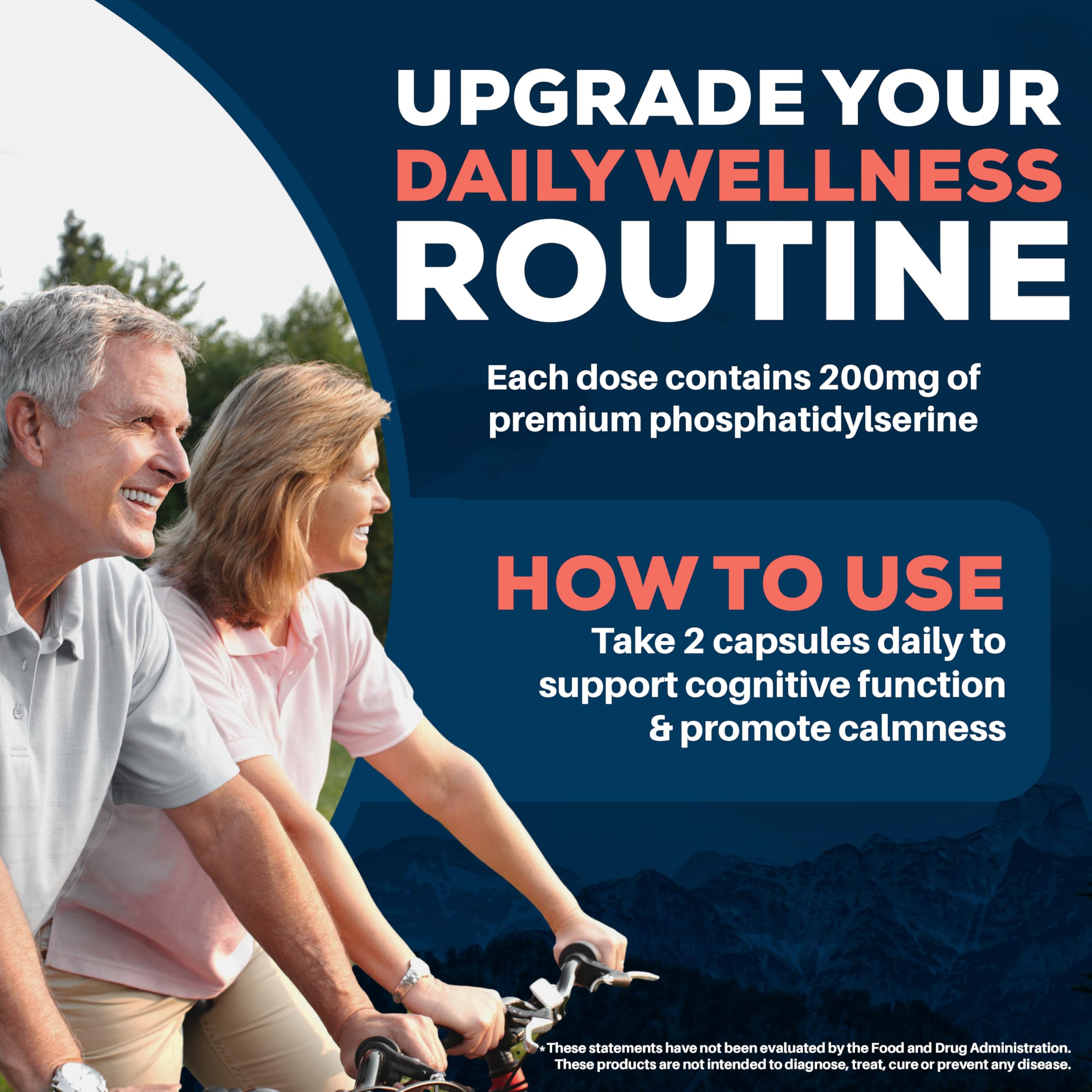 Ayush Herbs AyuPhos - Phosphatidylserine Supplement for Men & Women, Soy-Free Phosphatidyl Serine, Brain, Memory, & Cognitive Support for Adults, 200mg Per Pill - 45 Servings Ayush Herbs Au supplements