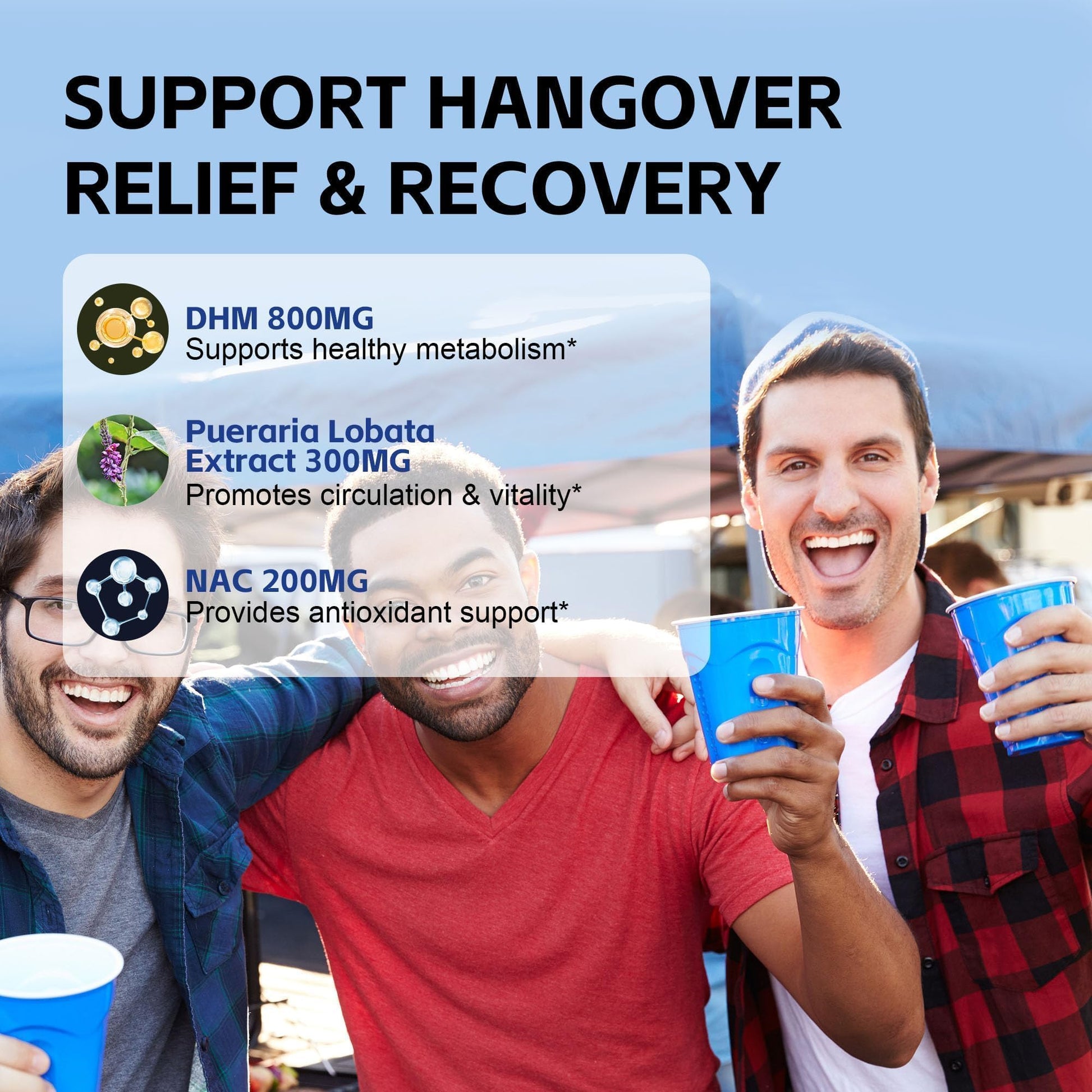 Q'ankyaq DHM Hangover Recovery Liquid Drops with Kudzu Root, NAC, 5-HTP, B Vitamins, and Zinc - Sugar Free and Vegan - 2 fl oz Q'ankyaq buy supplements Au