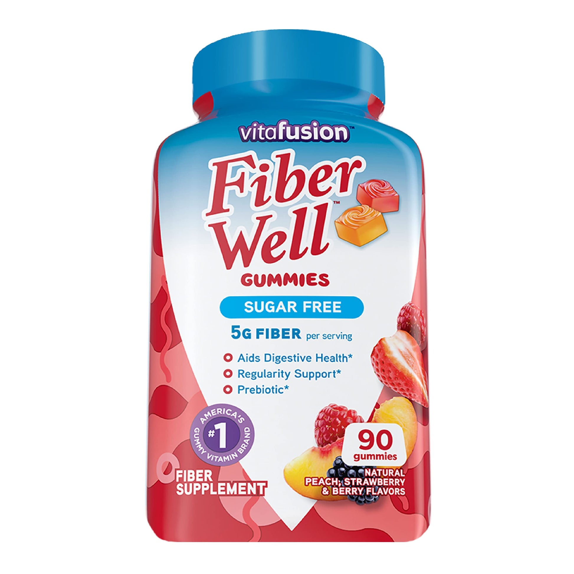 Vitafusion Fiber Well Sugar Free Fiber Supplement & Womens Multivitamin Gummies Vitafusion Au supplements
