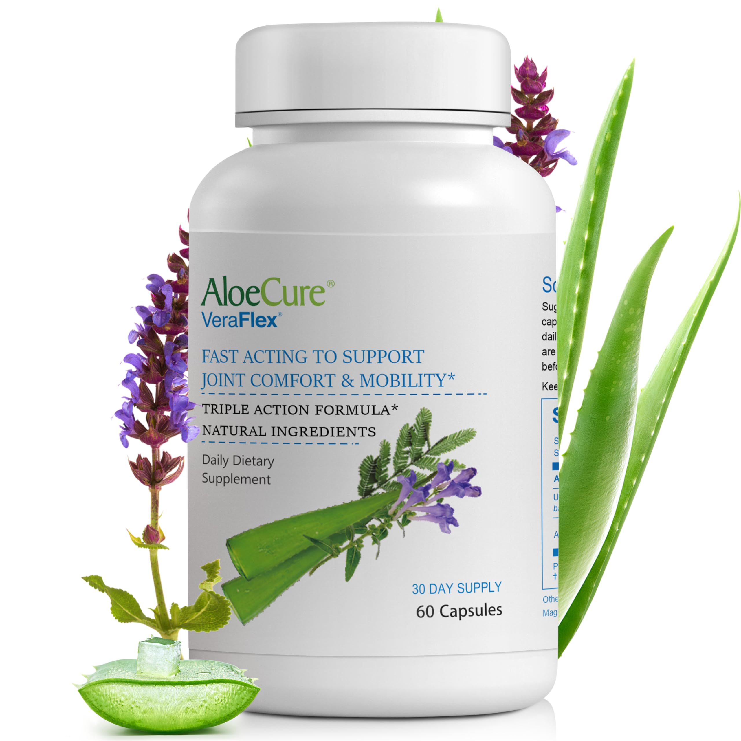 AloeCure VeraFlex Natural Joint Support Supplement with USDA Organic Aloe Vera AloeCure Au supplements