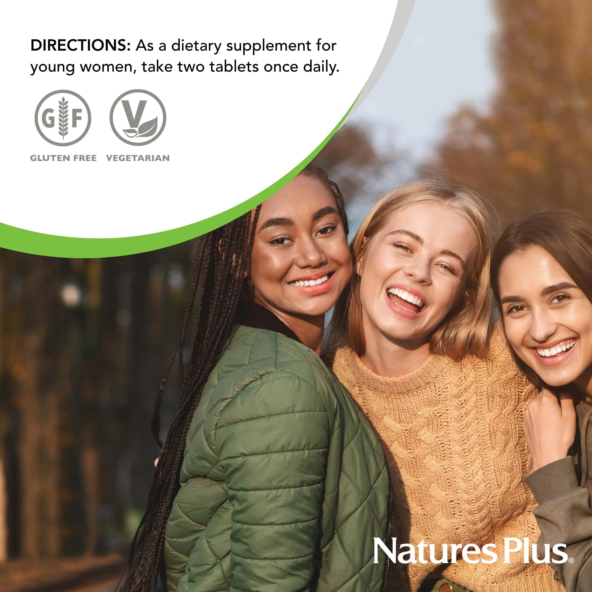 NaturesPlus Source of Life Power Teen for Her, Natural Berry - 60 Chewable Tablets - High Potency Multivitamin - Sugar Free, Vegan - 30 Servings NaturesPlus Au supplements
