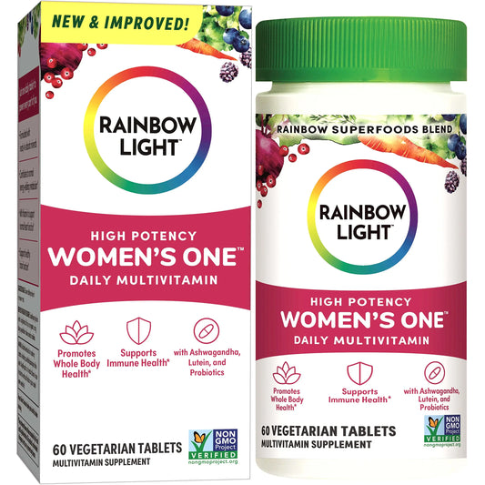 Rainbow Light Womens One High-Potency Daily Multivitamin, Womens Multivitamin Provide Rainbow LightAU supplements