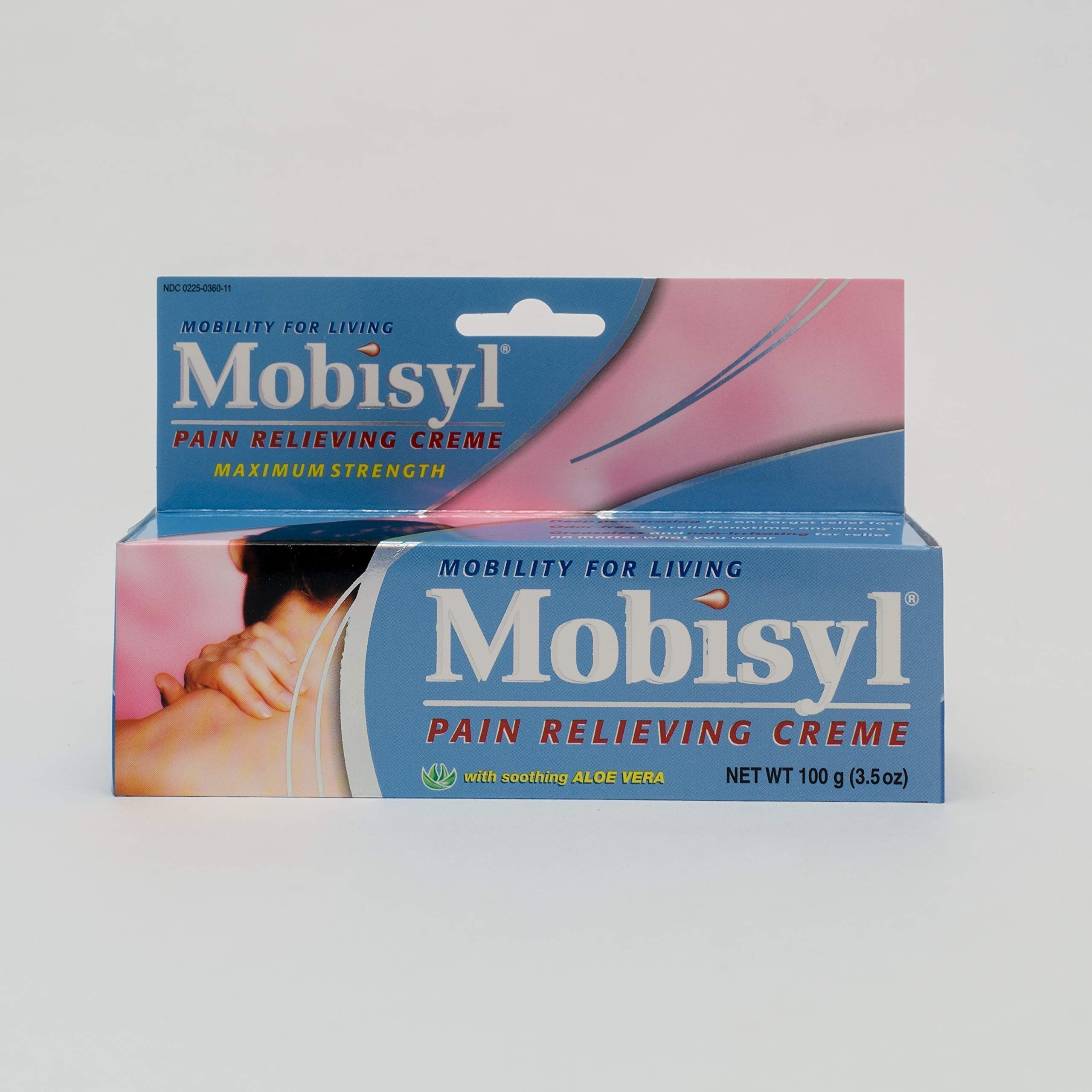 Mobisyl Pain Relieving Creme with Soothing Aloe Vera, 3.5-Ounce Tube Mobisyl Au supplements