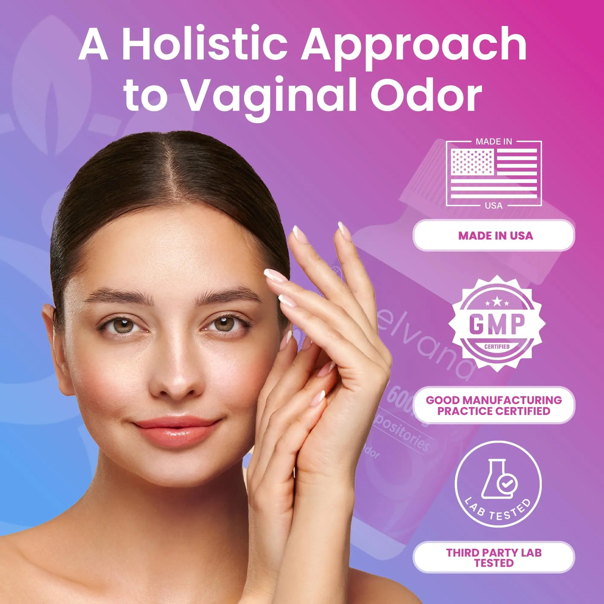 Pelvana Boric Acid Suppositories for Women - 30 Count - 600mg Boric Acid Capsules for Vaginal Odor Use Pelvana Au supplements