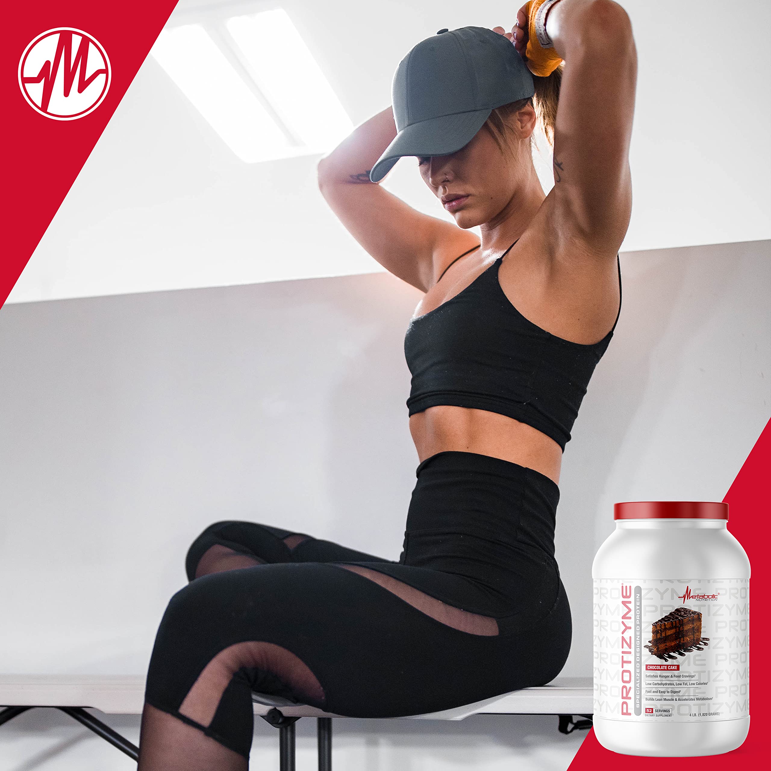 Metabolic Nutrition, Protizyme, 100% Whey Protein Powder, High Protein, Low Carb Metabolic Nutrition Au supplements