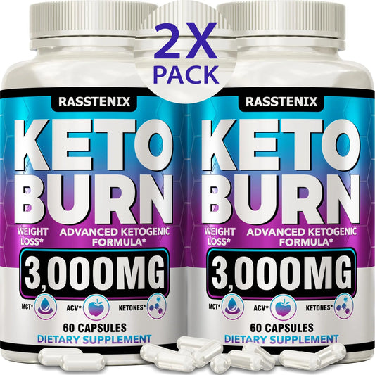 Rasstenix (2 Pack) Keto Pills - Lean Keto Diet Pills - Weight Fat Management Loss RasstenixAU supplements