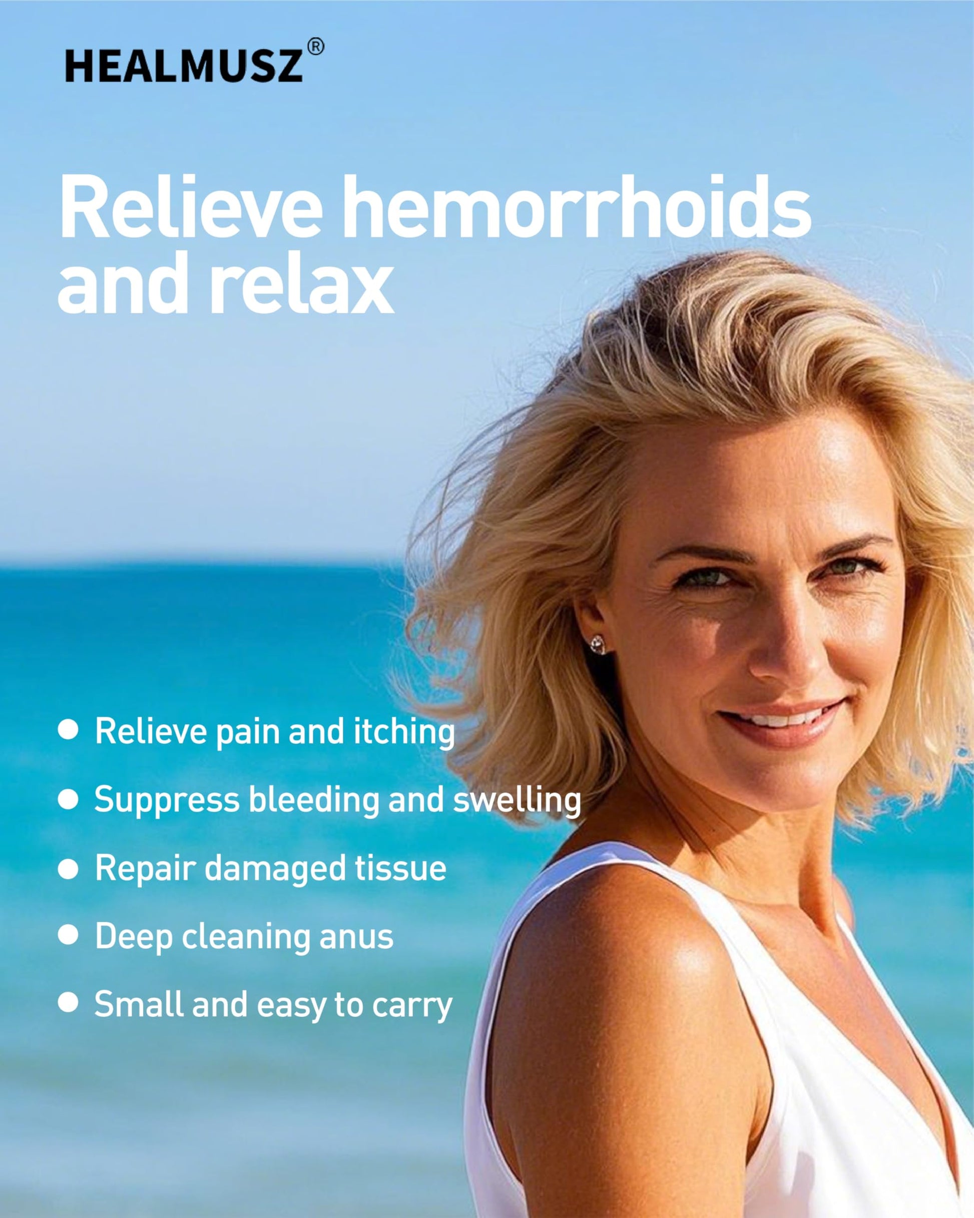 HEALMUSZ Hemorrhoid Fissure Ointment– Hemorrhoid Treatment and Hemorrhoid Cream with Lidocaine and Phenylephrine HCI for Fast Acting Relief of Pain, Swelling, Discomfort, and Itching(1.5 oz) HEALMUSZ Au supplements