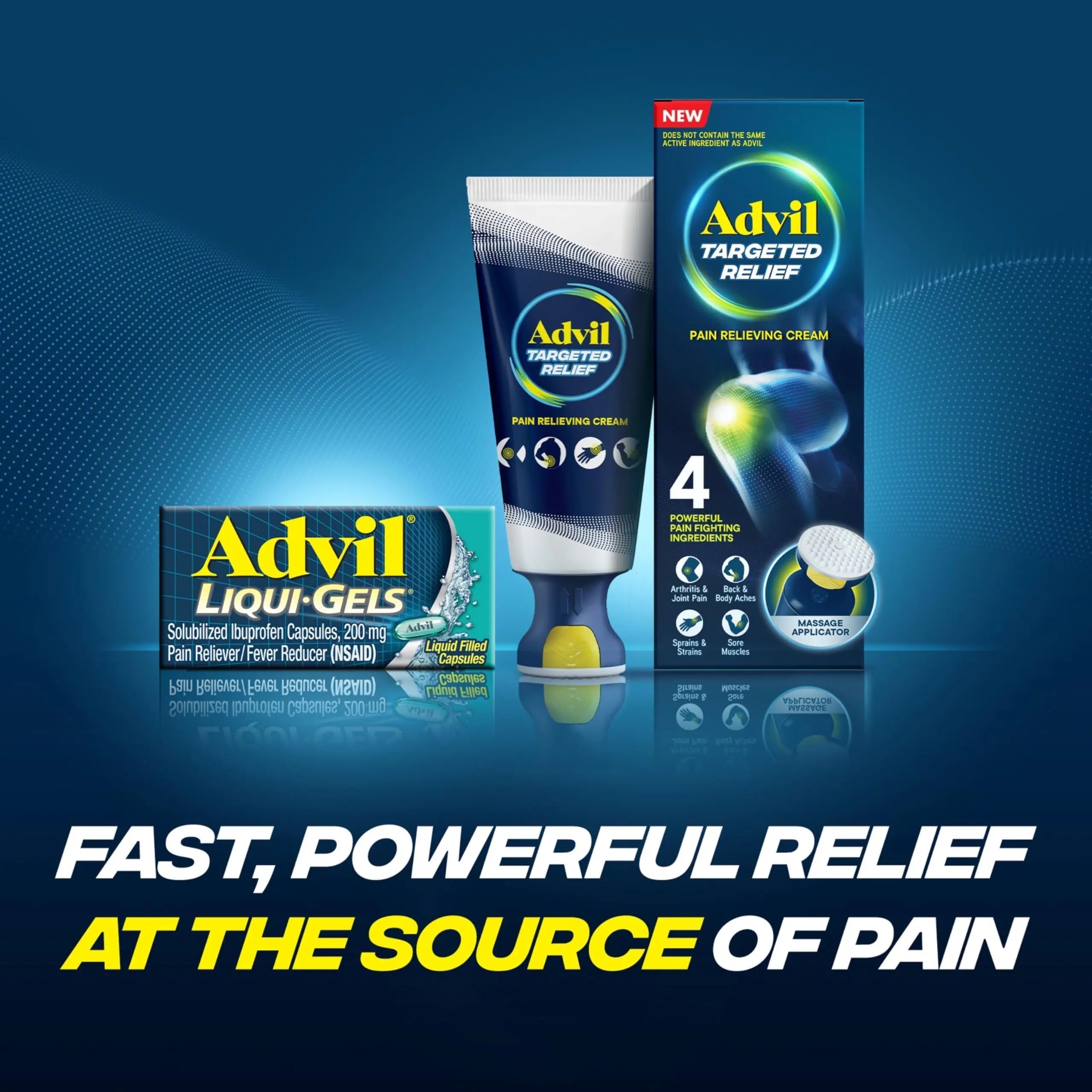 Advil Liqui-Gels Pain Reliever and Fever Reducer, Pain Medicine for Adults with Ibuprofen 200mg for Headache, Backache, Menstrual Pain and Joint Pain Relief - 160 Liquid Filled Capsules Advil Au supplements
