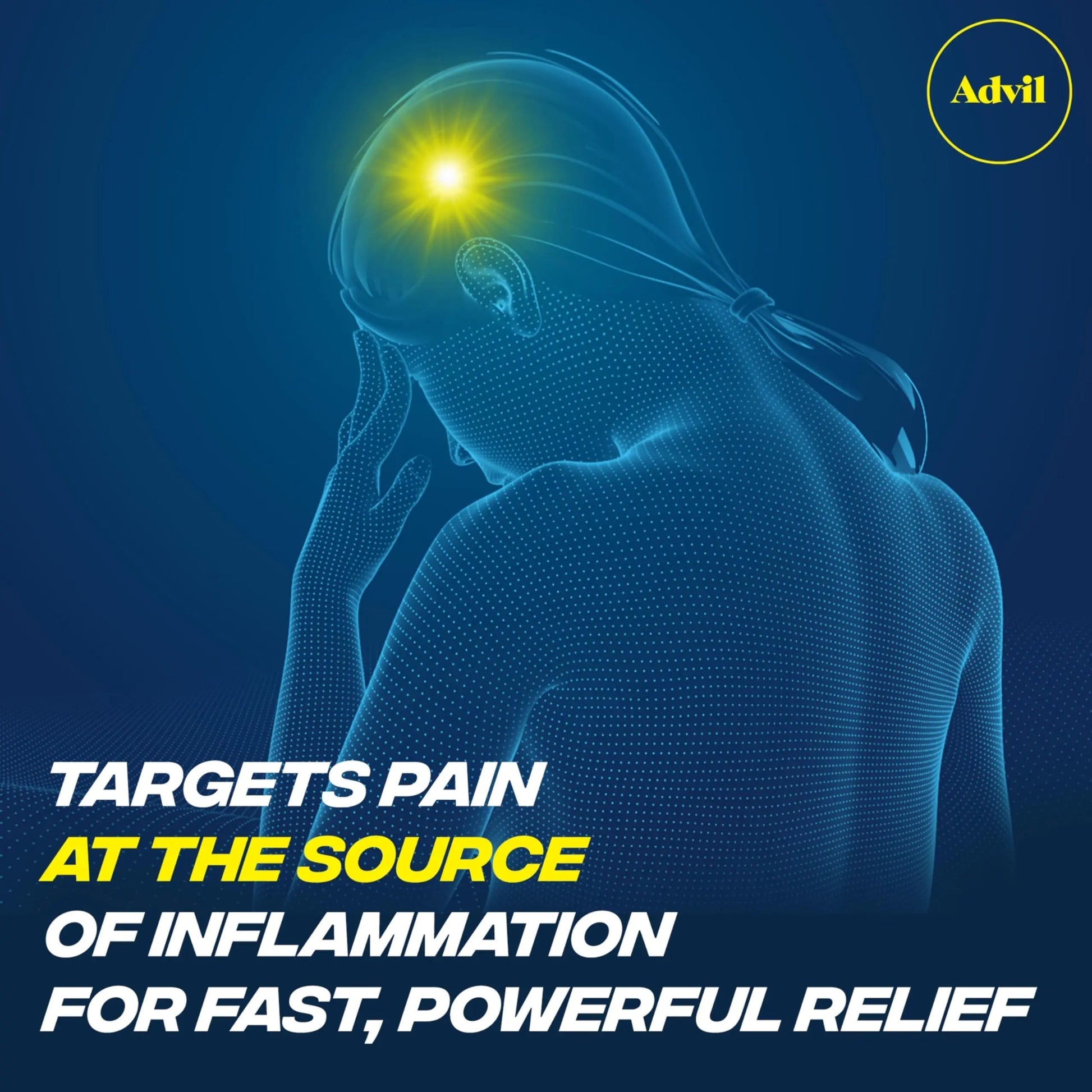 Advil Pain Reliever and Fever Reducer, Pain Relief Medicine with Ibuprofen 200mg for Headache, Backache, Menstrual Pain and Joint Pain Relief - 300+24 Coated Tablets Advil Au supplements