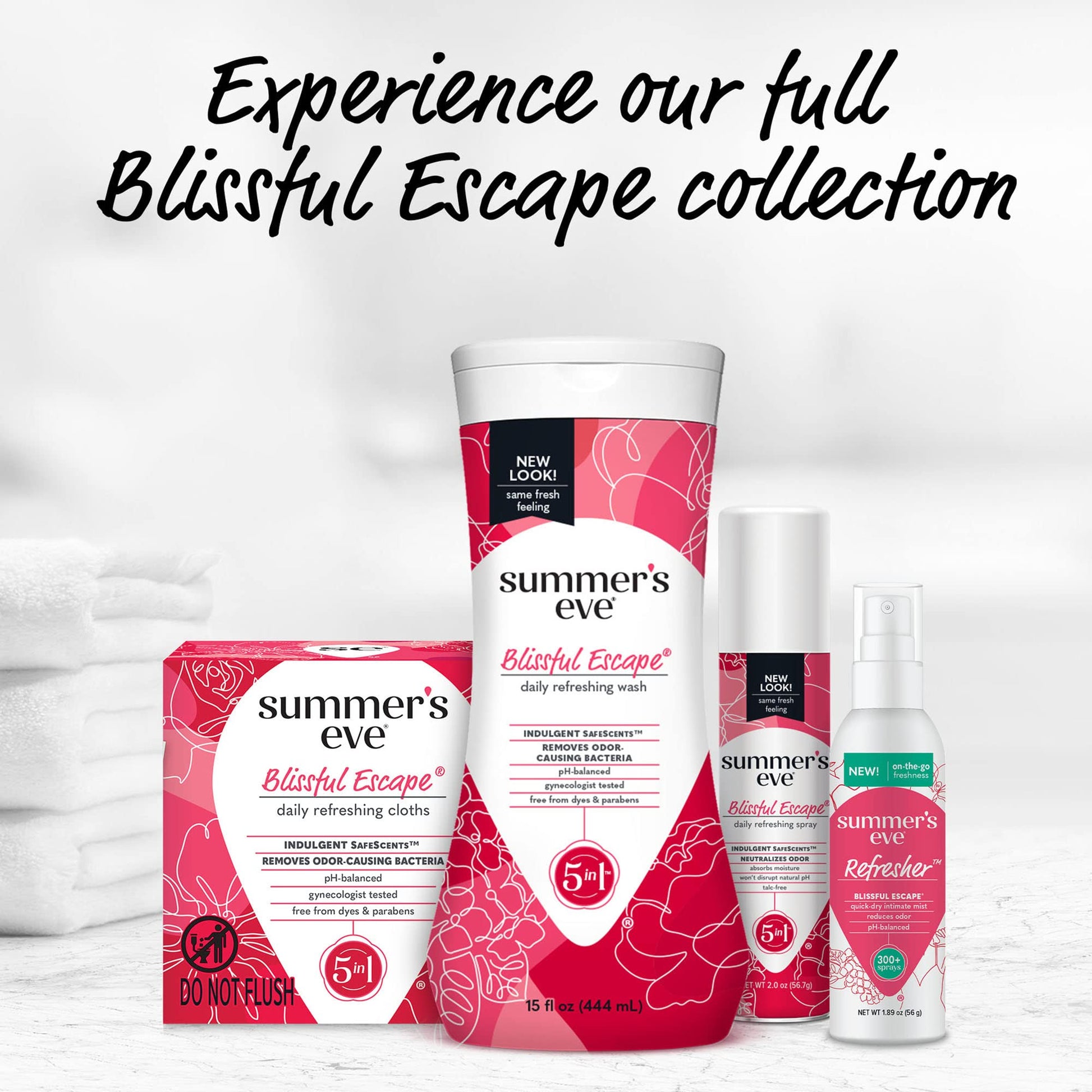 Summer's Eve Blissful Escape Daily Refreshing Feminine Spray, 2 oz, 3 Pack Summer's Eve Au supplements