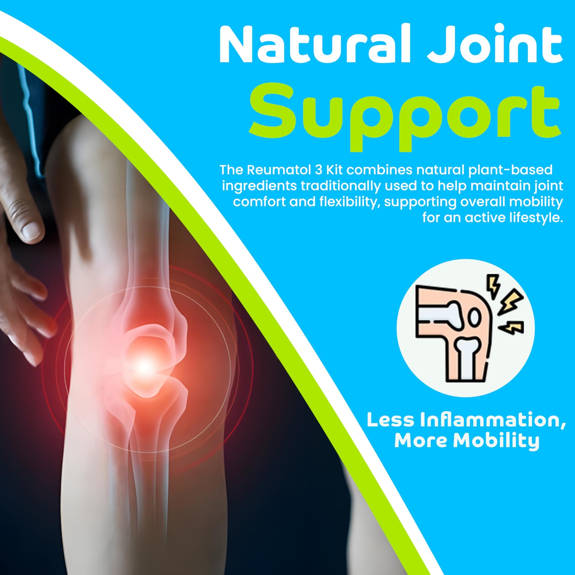 Reumatol 3 Kit – Natural Joint Support Formula for Comfort and Mobility | Helps Ease Stiffness & Promotes Flexible Joints | Herbal Blend for Daily Wellness Reumatol Health Solutions Au supplements
