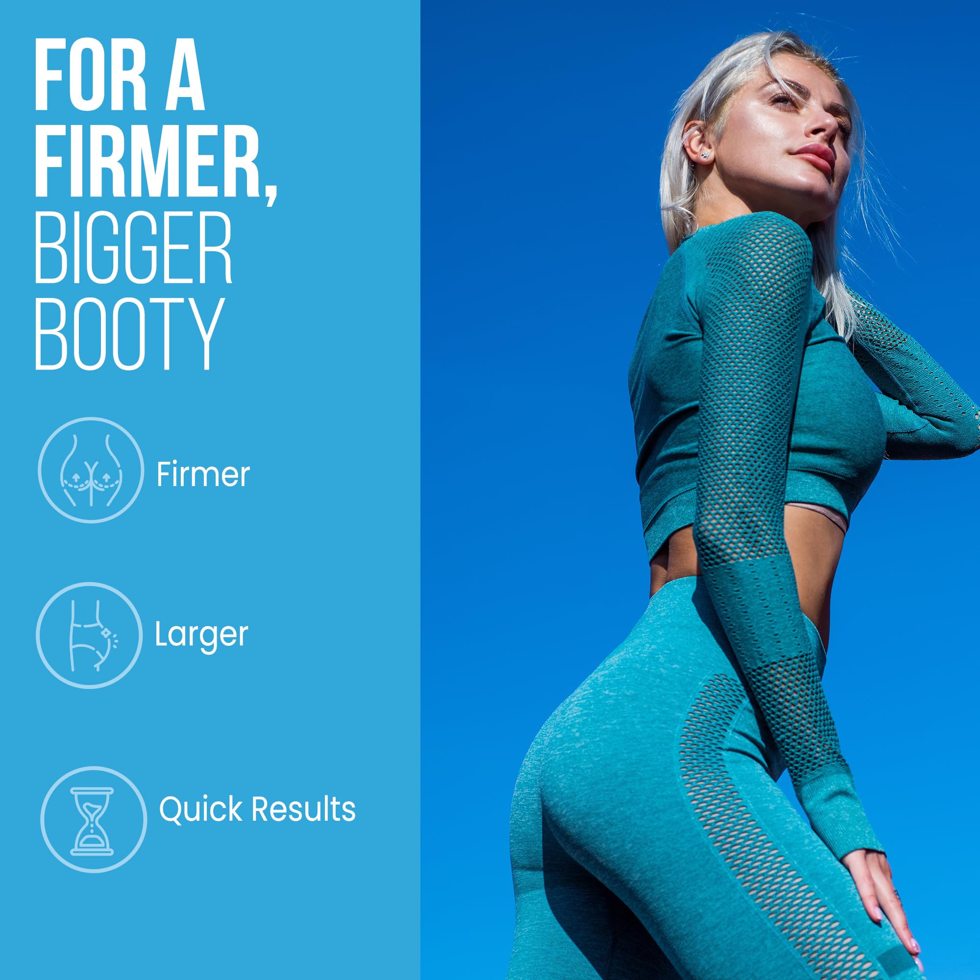 ProLab Organics InstaBum Bum Enhancement Pills – Lift, Shape, and Fill Glutes – Fast Growth for Bigger Butt and Hips – No Gummies. Visible Results in 1-2 Weeks ProLab Organics Au supplements