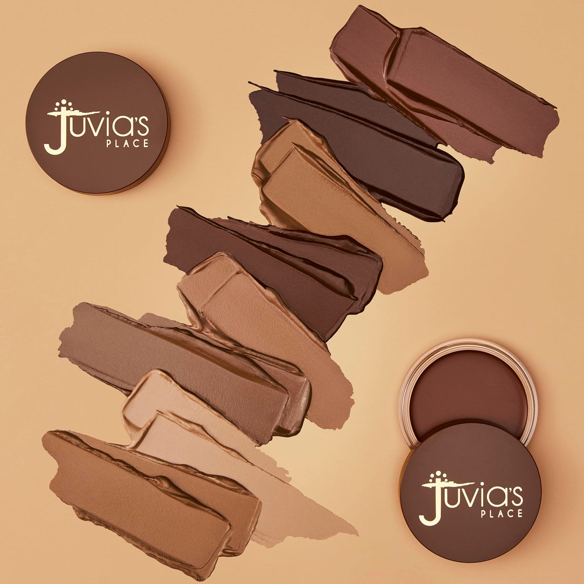Juvia's Place Bronzed Cream Bronzer - Sunkissed - Smooth Cream Bronzer Pot for Sun-Kissed Glow & Warmth, Buildable & Blendable Makeup Contour with Long-Lasting Matte Shimmer Finish, Highly Pigmented Juvia's Place Au supplements