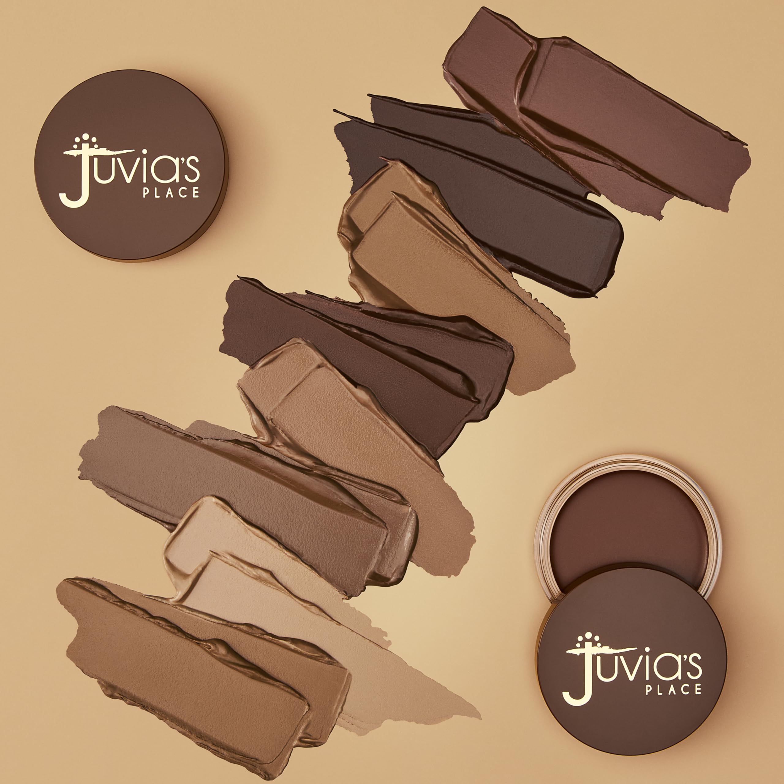 Juvia's Place Bronzed Cream Bronzer - Sunkissed - Smooth Cream Bronzer Pot for Sun-Kissed Glow & Warmth, Buildable & Blendable Makeup Contour with Long-Lasting Matte Shimmer Finish, Highly Pigmented Juvia's Place Au supplements