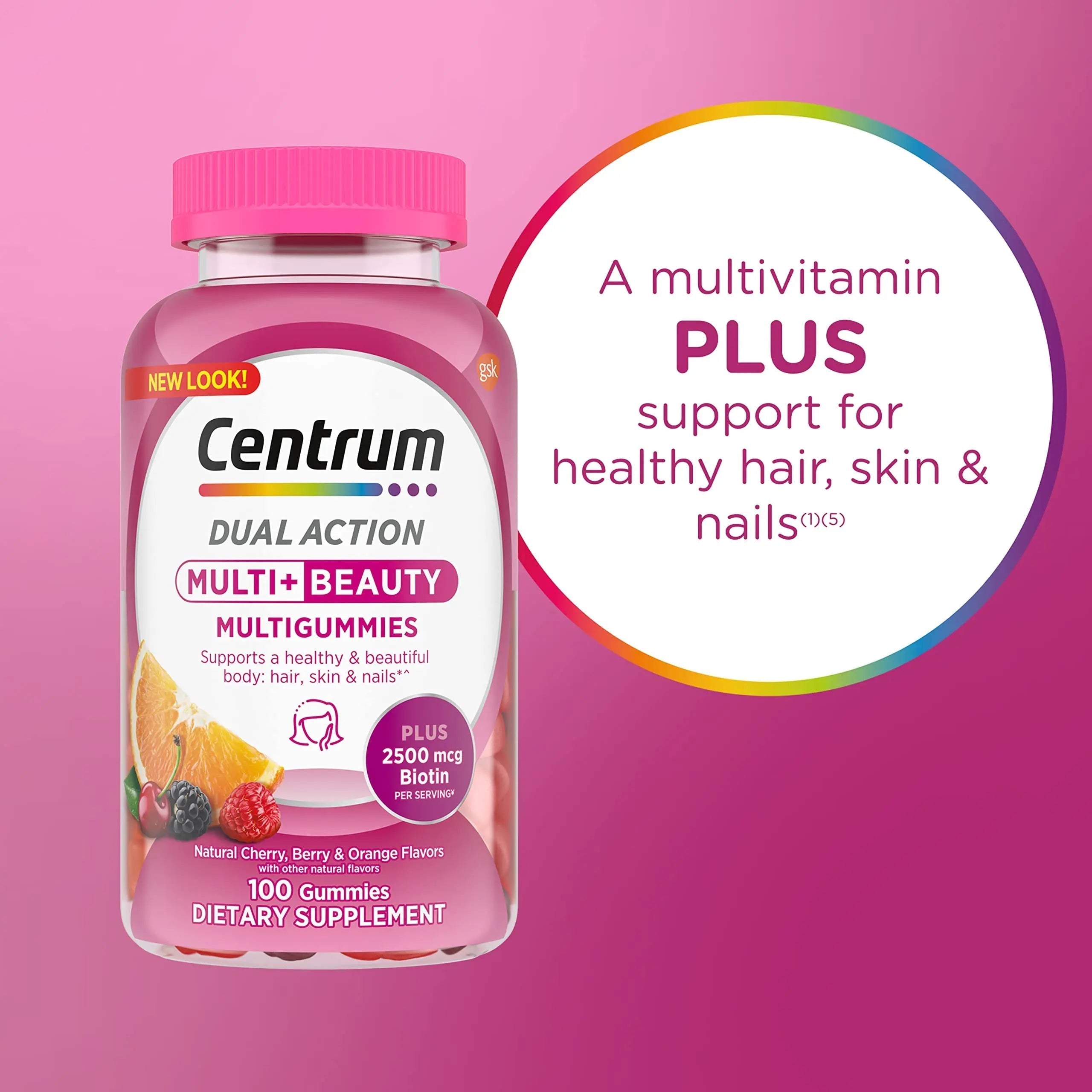 Centrum Multivitamin Gummy, 100 Count (Pack of 1) Centrum Au supplements