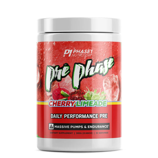 Pre Phase Daily Driver Preworkout - Phase 1 Nutrition (Cherry Limeade, 25 Servings) Phase One NutritionAU supplements