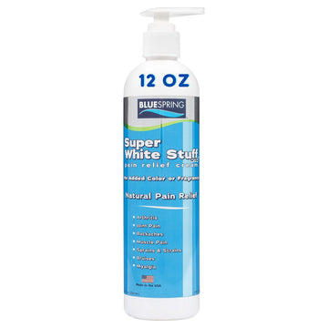 Emu Therapy Super White Stuff OTC 12-oz. Pump Bottle - Natural, Made in USA, Paraben-Free, Works in As Little As 5 Minutes for Joint/Muscle Pain, Backaches, Sprains/Strains, Bruises & More Emu Therapy Au supplements