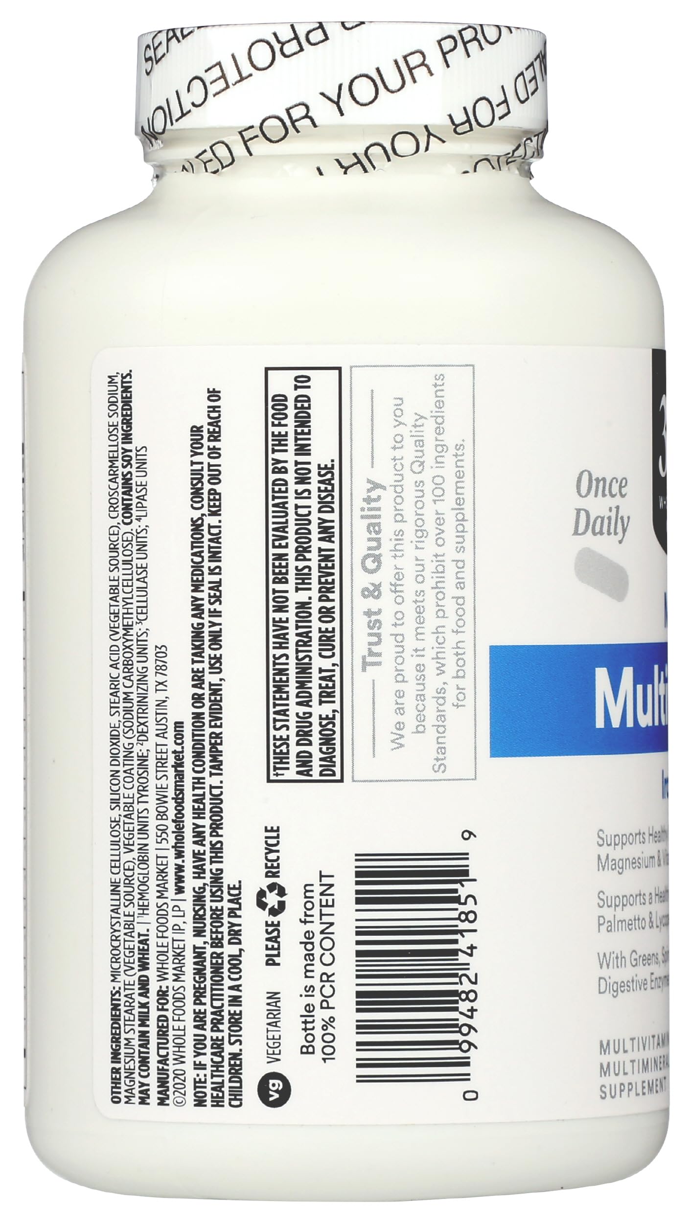 365 by Whole Foods Market, Men's One Daily Multivitamin Tablets, 180 Count 365 by Whole Foods Market Au supplements