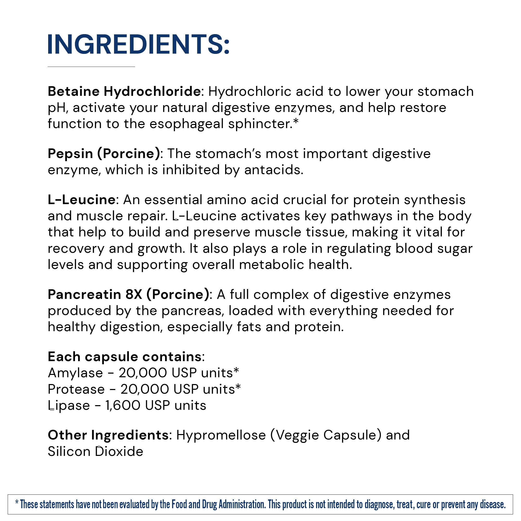 BodyHealth Digestive Enzymes Full Spectrum Digestive Support (180 caps), Betaine, Pepsin, Pancreatin BPP Loaded with Enzymes and Probiotics, Relief for Stomach Bloating, Heartburn, Gas, Constipation BodyHealth Au supplements