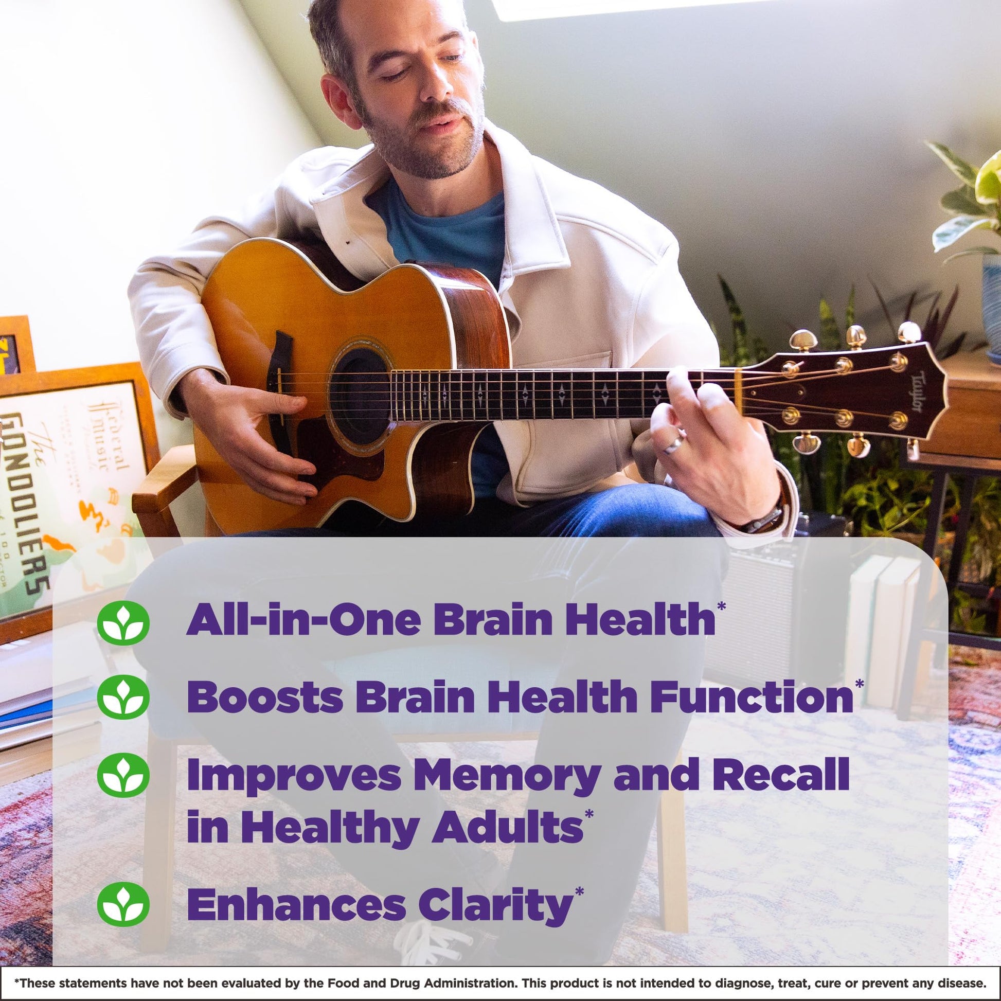 Natrol Cognium Complete, Dietary Supplement for Brain Health, Brain Health Supplements for Adults, 60 Capsules, 30 Day Supply Natrol Au supplements