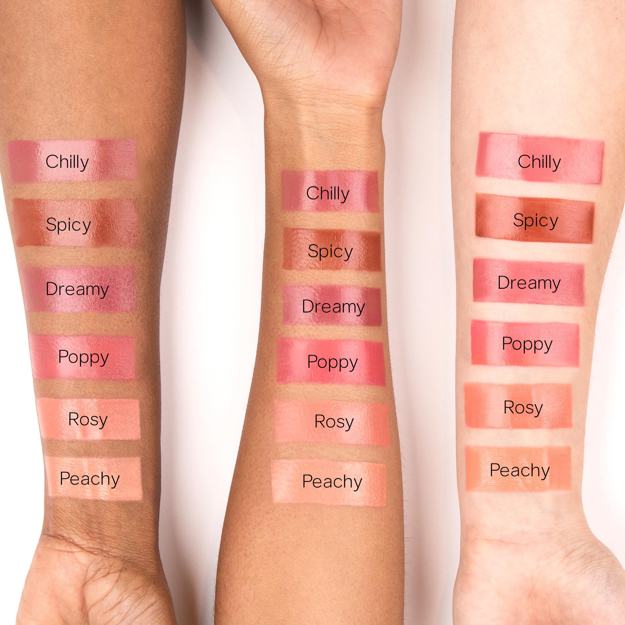 Saie Dew Liquid Blush for Cheeks - Hydrating Cream Blush Stick with a Blendable + Buildable Formula - Skincare Infused Dewy Cheek Tint for a Natural Flush - Glowy Makeup Essential - Spicy (.40 oz) SaieBuy Supplements Australia